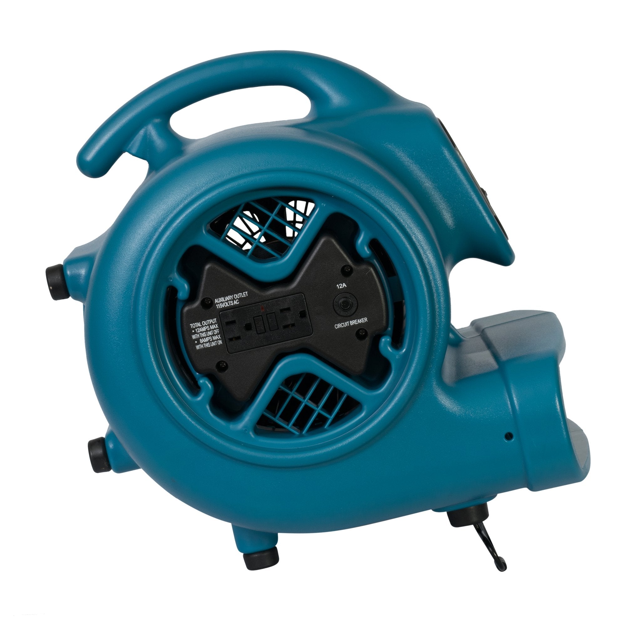 XPOWER 1/3 HP X-600A Pro 2400 CFM Centrifugal Air Mover, Carpet Dryer, Floor Fan, Blower, Daisy Chain, for Water Damage Restoration, Janitorial, Plumbing, Home Use
