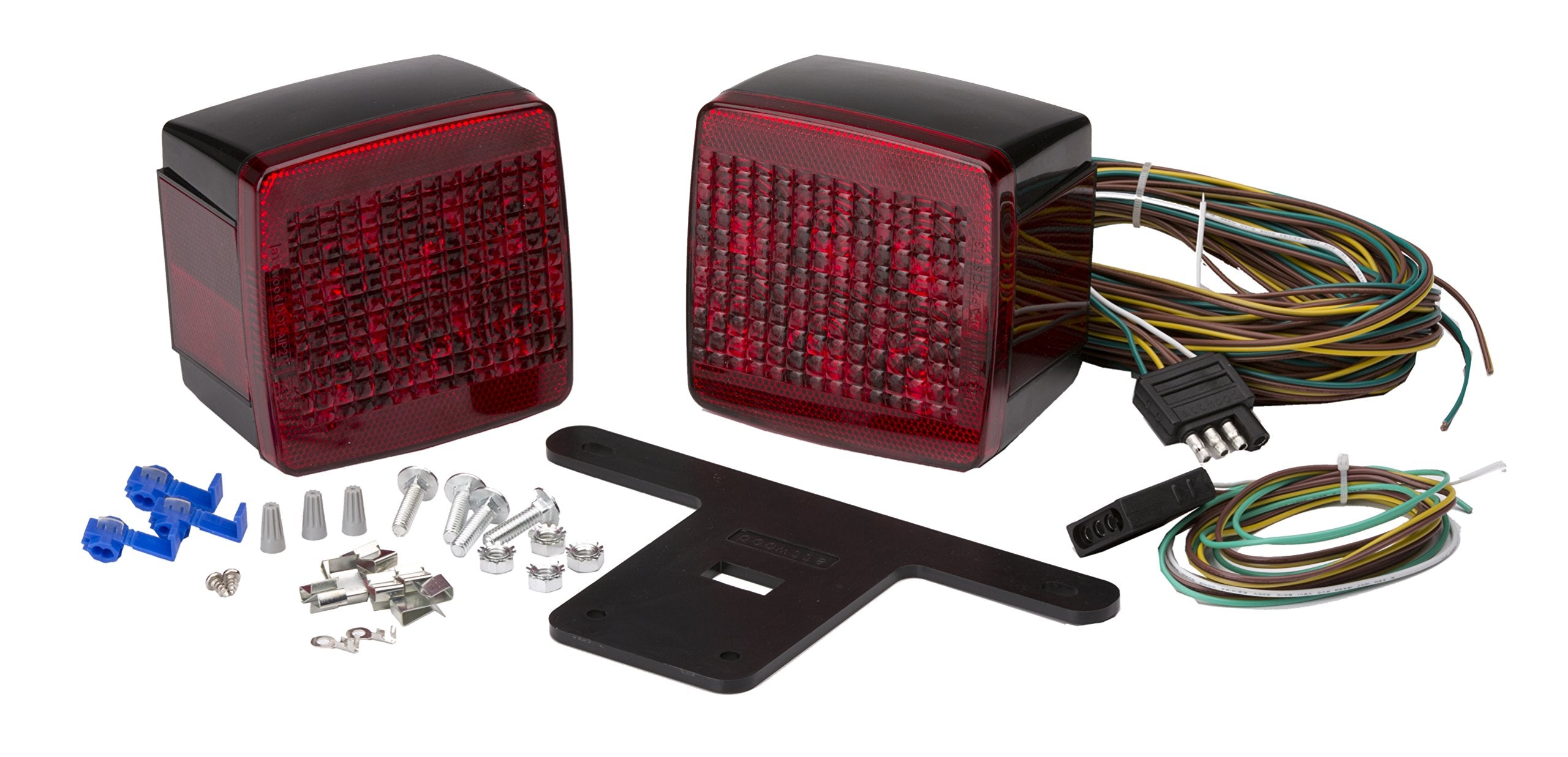 Multi-Function LED Trailer Light Kit attwood 14065-7, Silver, One Size