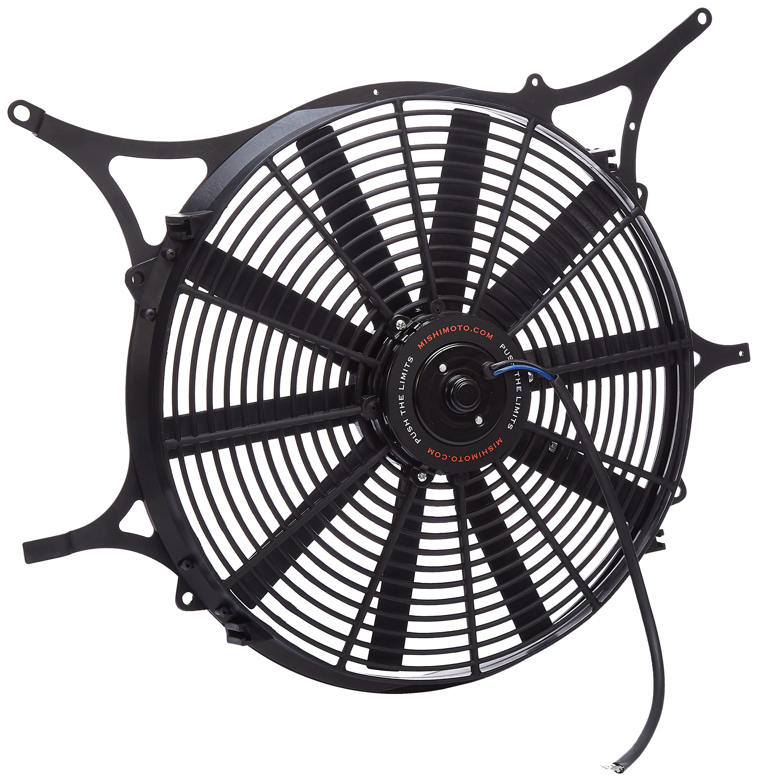 Mishimoto Performance Aluminum MMFS-E46-99 Fan Shroud Fits BMW E46 3-Series Non-M 1999-2006 Black