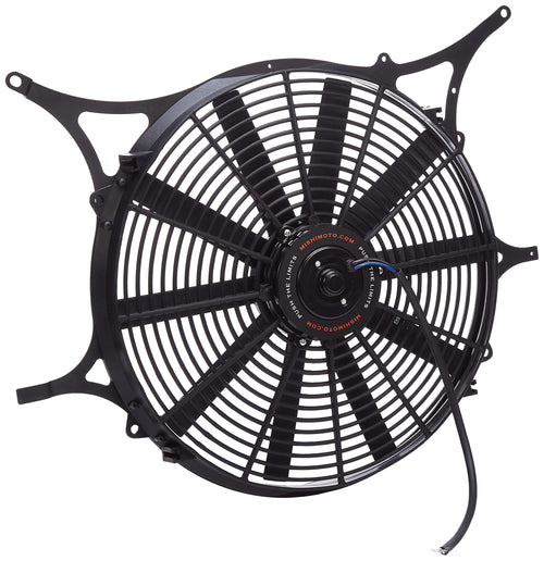 Mishimoto Performance Aluminum MMFS-E46-99 Fan Shroud Fits BMW E46 3-Series Non-M 1999-2006 Black