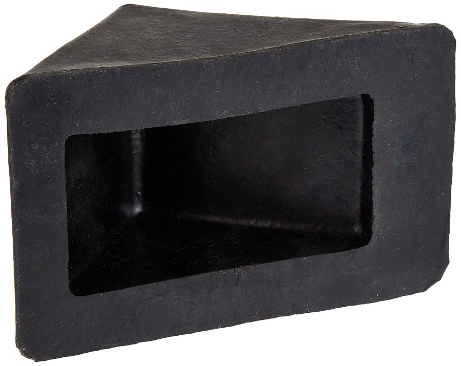 Rubber Wheel Chock Buyers Products WC1467A, 5x6x5 in – Resists Oil, Rust, Salt & Sun – Durable & Secure Tire Stopper for Service and Parking – Ideal for Cars, Utility Vehicles, Trailers, Trucks & RVs