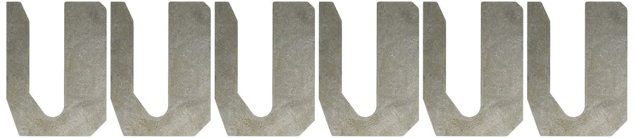 36060 Specialty Products Company 1/32" Caster Shim for Prevost, (Pack of 6)