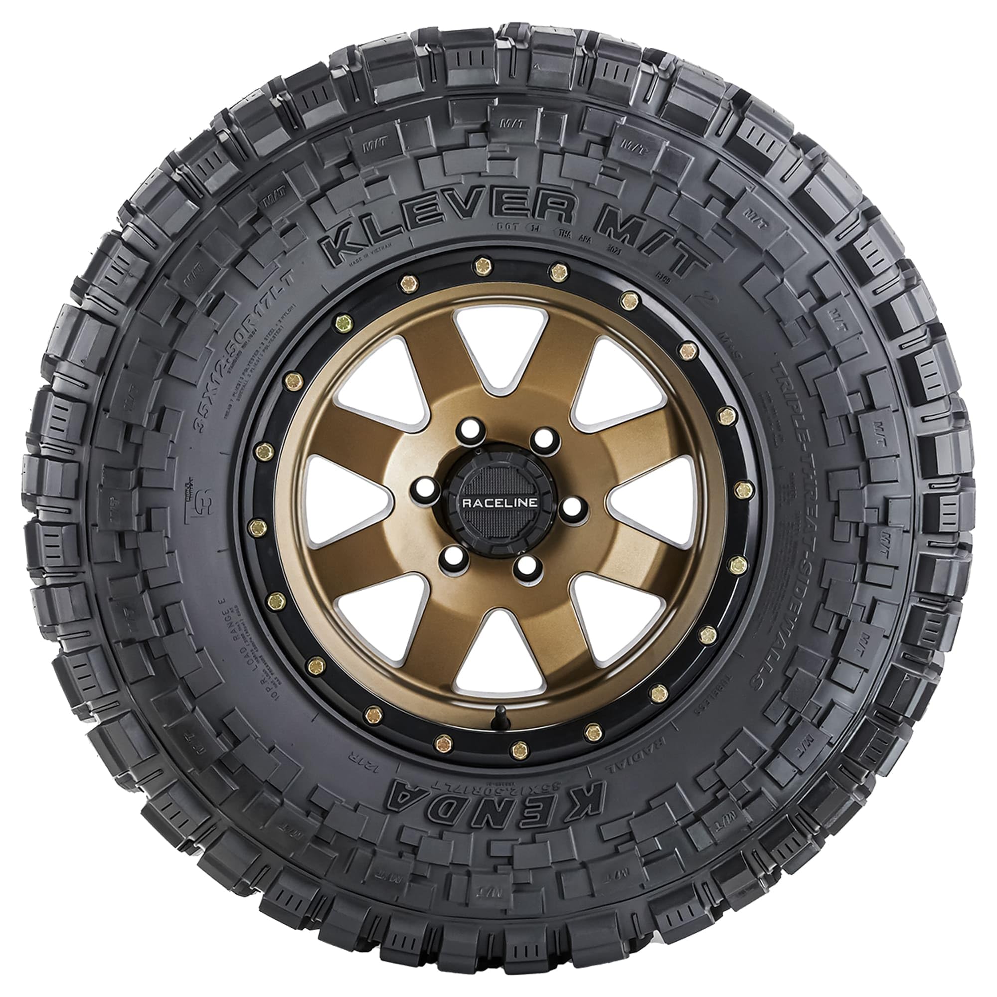 Kenda M/T2 Klever KR629 Mud Terrain LT265/75R16 123/120R E Light Truck Tire
