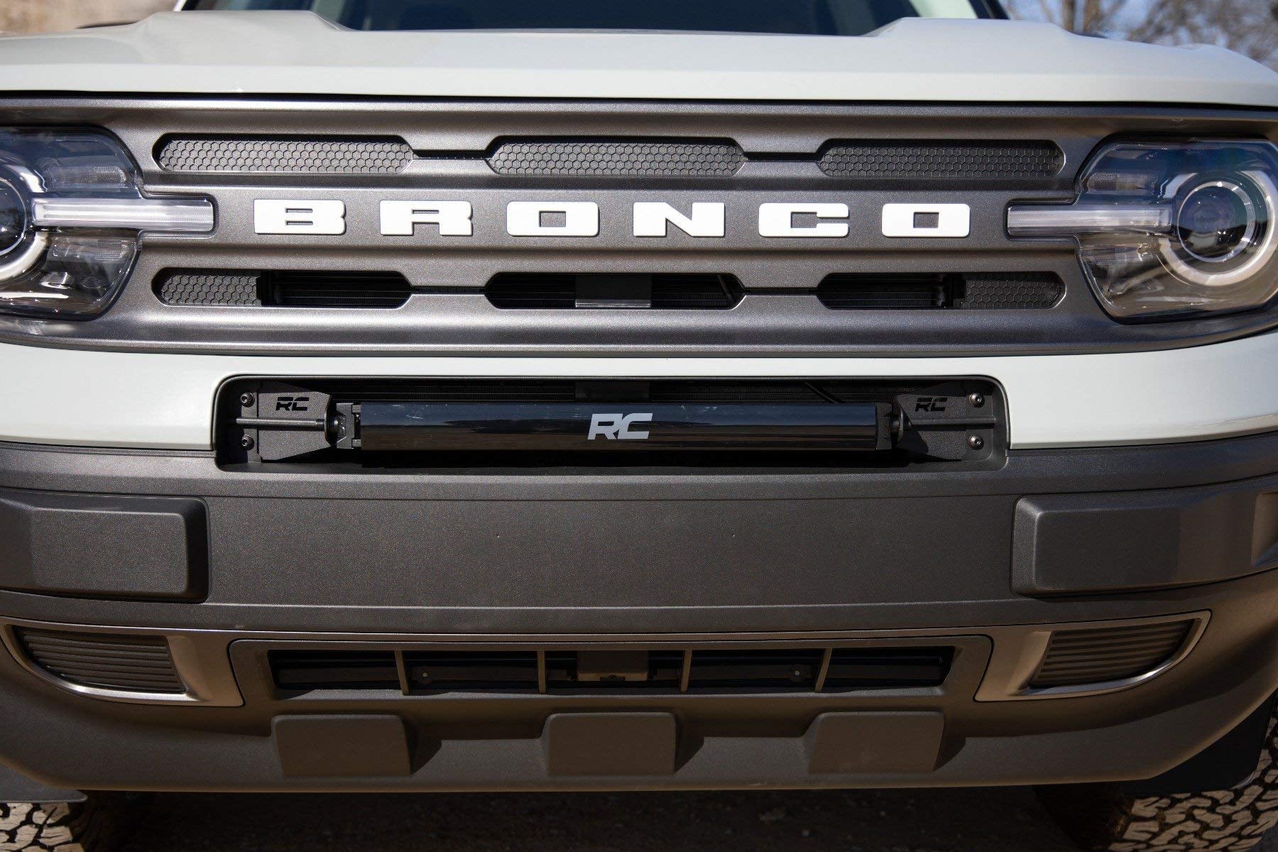 20" Rough Country Black Series LED Light Bumper Kit for Ford Bronco Sport (2021-2024)