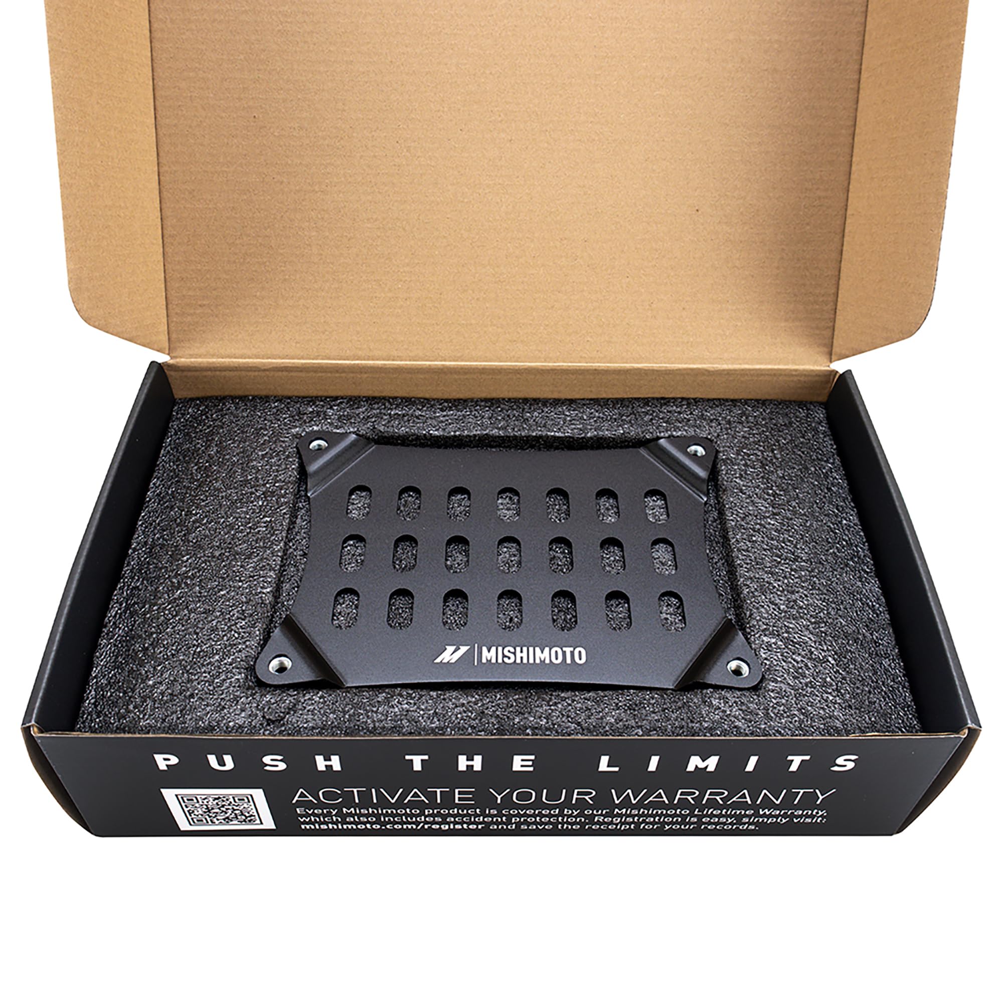 Mishimoto Relocation Kit License Plate, Compatible with Ford Mustang EcoBoost 2.3L, 2024+