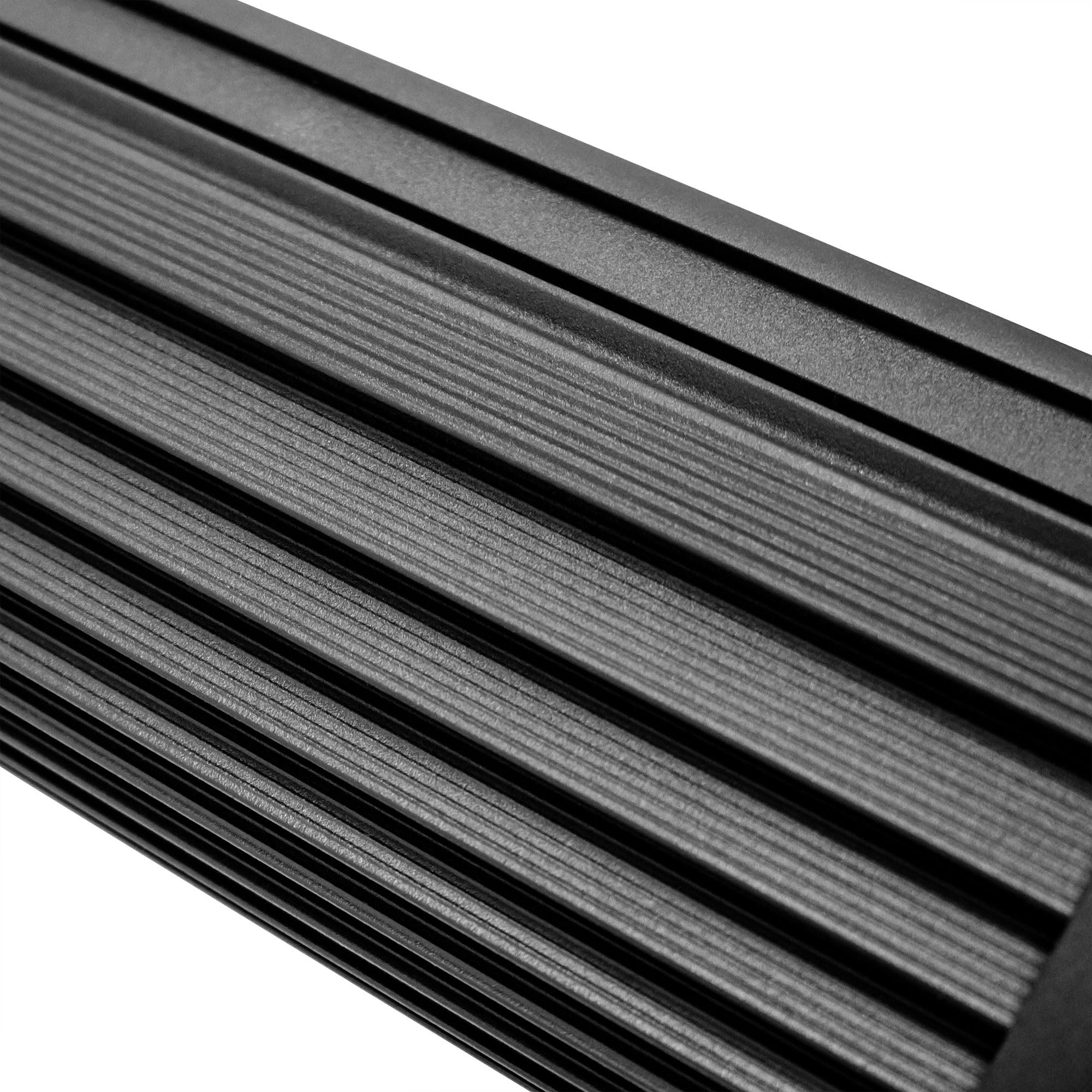 B-Force Westin 09-12212-40C Black Face 20 inch Double Row LED Light Bar with Combo Beam