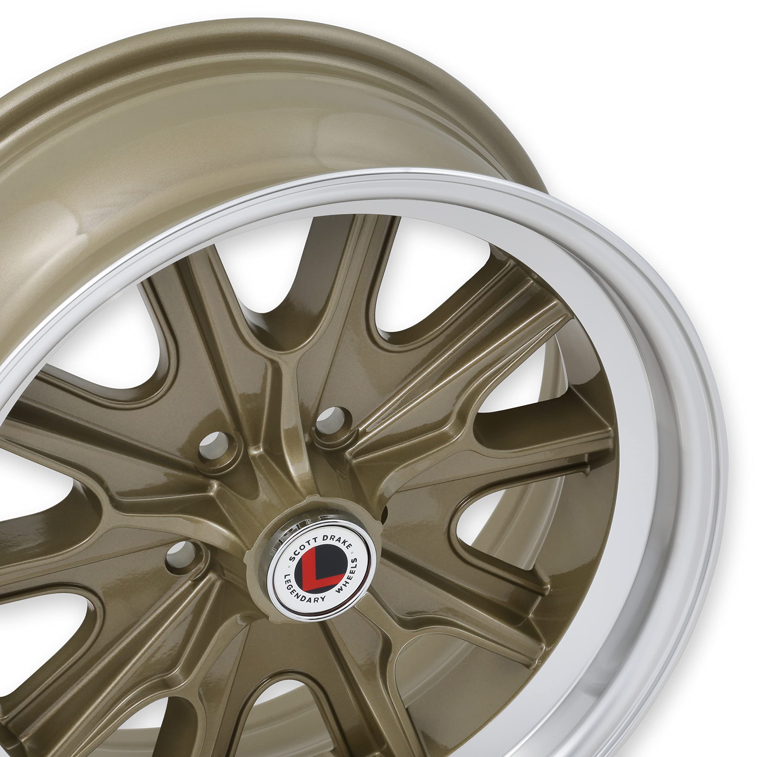 Legendary Wheels 17x8 LW90 Gold Haze Wheel 5x4.5 (6.95mm)