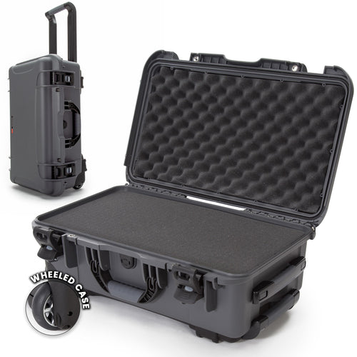 Hard Case NANUK 935 with Cubed Foam – Waterproof Protective Equipment Case with Wheels, 22” x 14” x 9” – Dustproof and Impact Resistant, Airline Carry-On Approved – Graphite