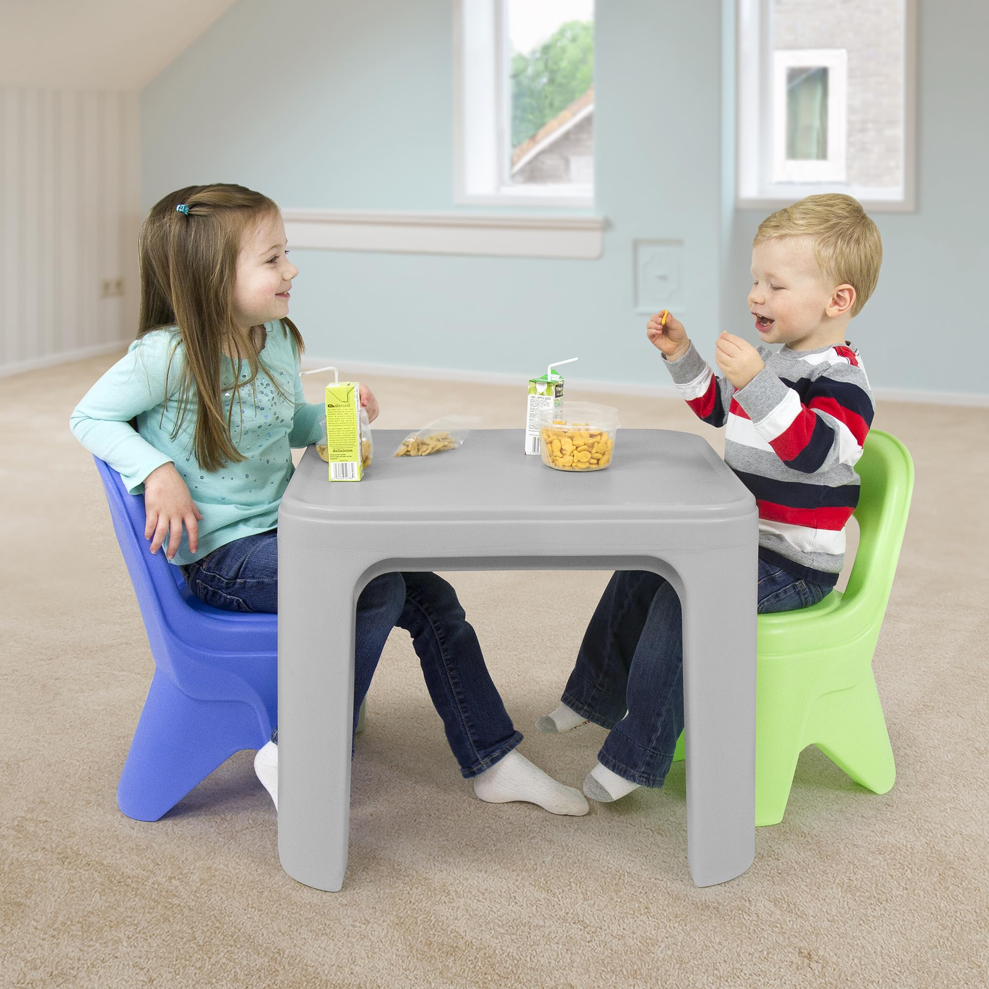 Play Around Table and Chairs Simplay3 216080, Multi