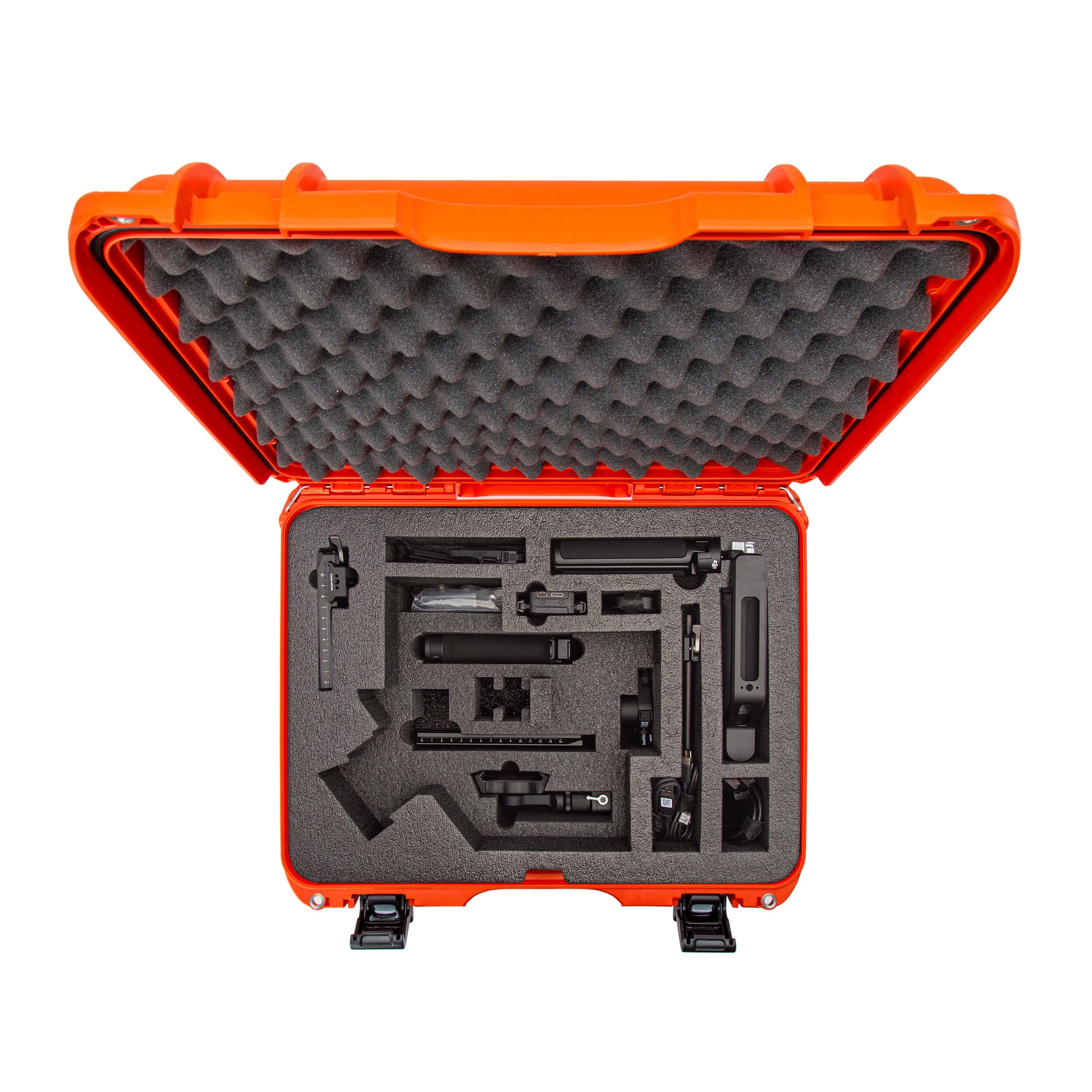 Waterproof Nanuk 930 Hard Case with Foam Insert for DJI RS 3/RS 3 Pro Combo, Orange