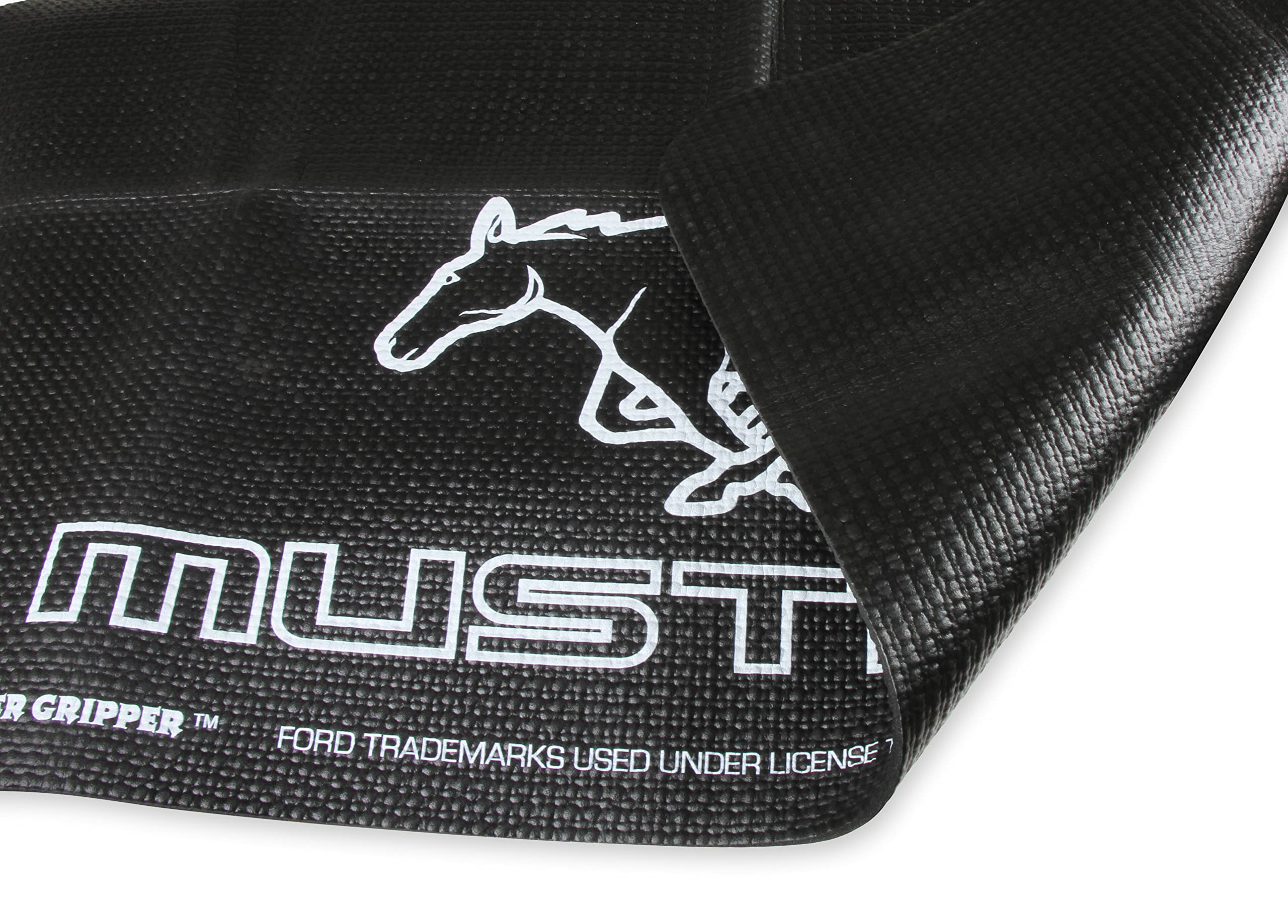 Fender Gripper Cover Fender with Ford Running Pony Logo | Offically Licensed by Ford Motor Company | Universal Fit | Standard Size 22" X 34" | FG2105