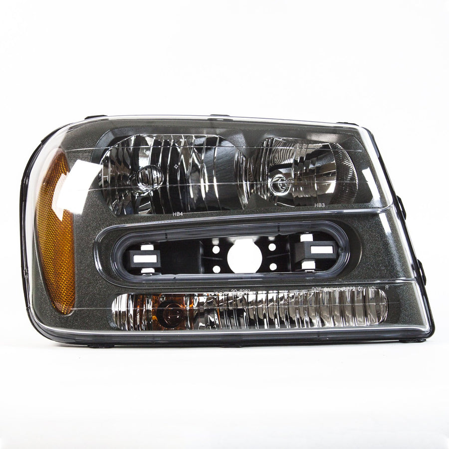 Right TYC Headlight Assembly Compatible with 2002-2009 Chevrolet Trail Blazer