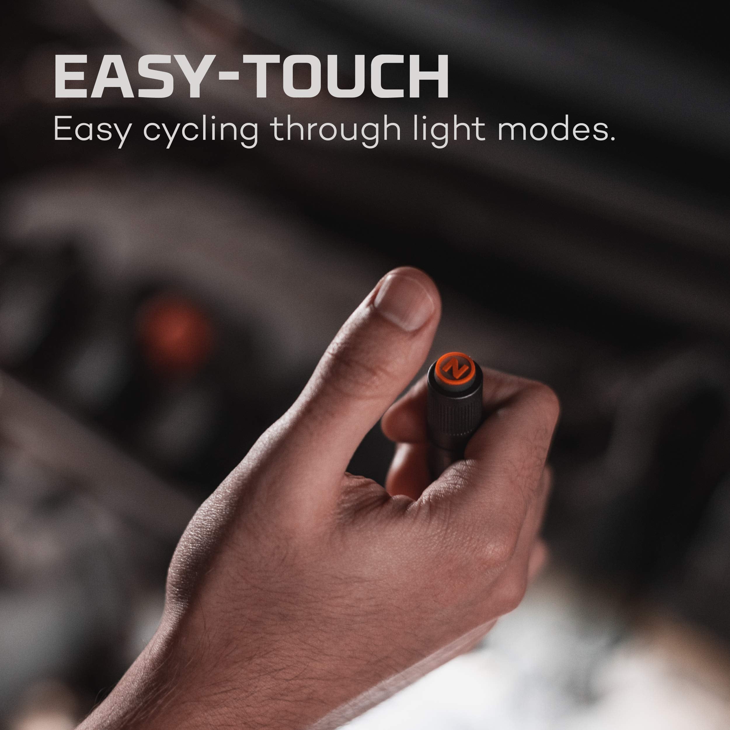 150 Lumen NEBO Columbo LED Pen Light Flashlight | 150 Lumen Inspector Light Powered by 2 AAA Batteries