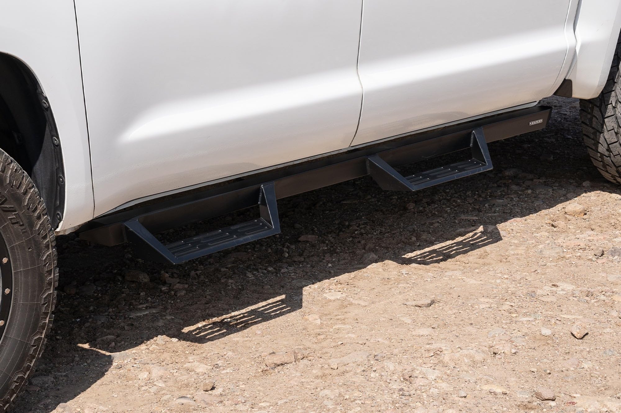 Black Magnum RT Gen 2 Drop Steps Running Boards Compatible with 2007-2021 Tundra CrewMax Cab 4 Full Door