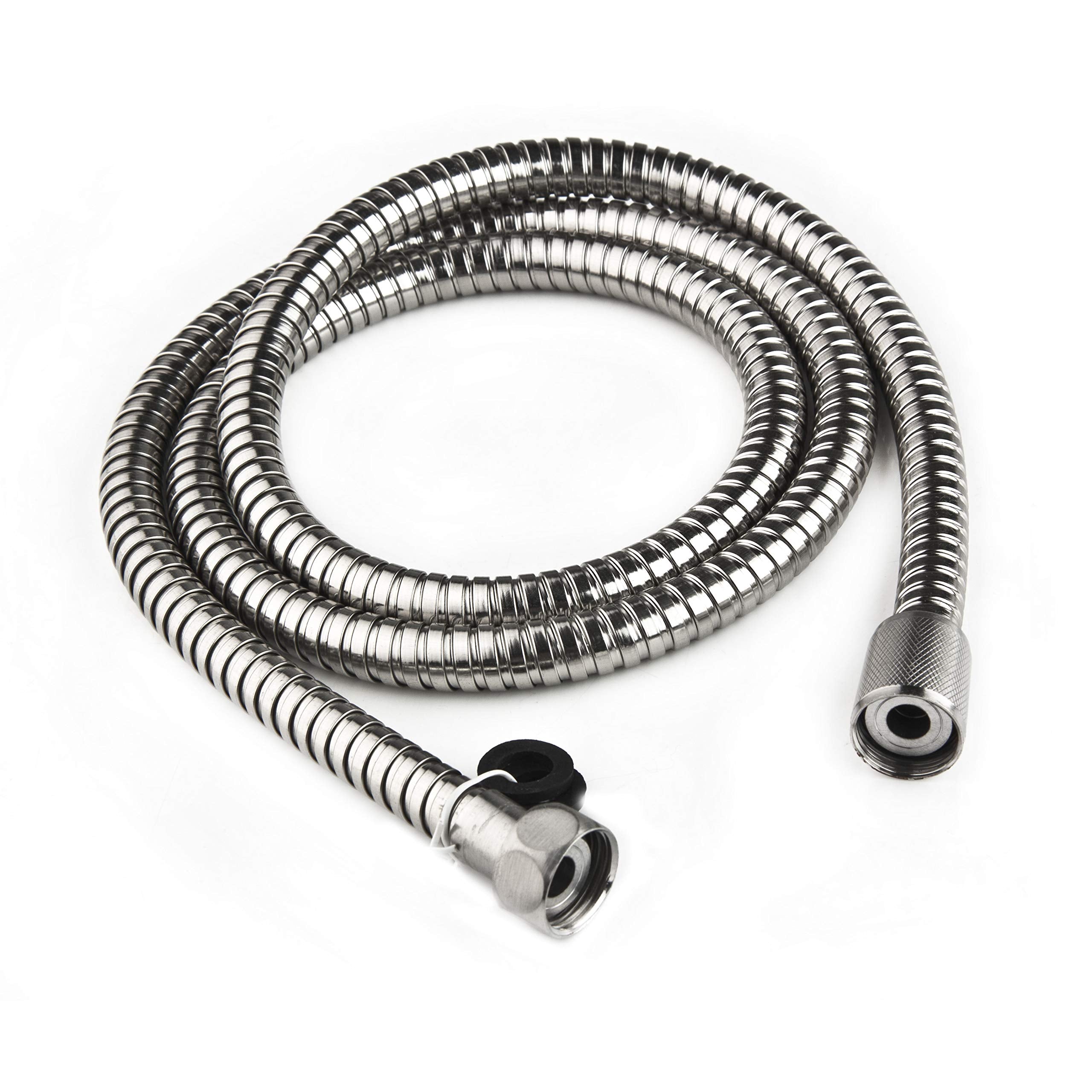 Dura Faucet RV DF-SA200-CP 60 inch Flexible Stainless Steel Handheld Shower Head Hose (Chrome)