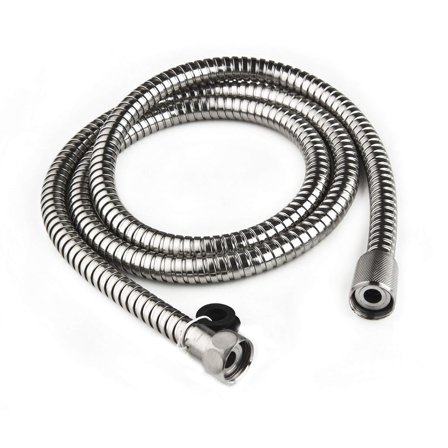 Dura Faucet RV DF-SA200-CP 60 inch Flexible Stainless Steel Handheld Shower Head Hose (Chrome)