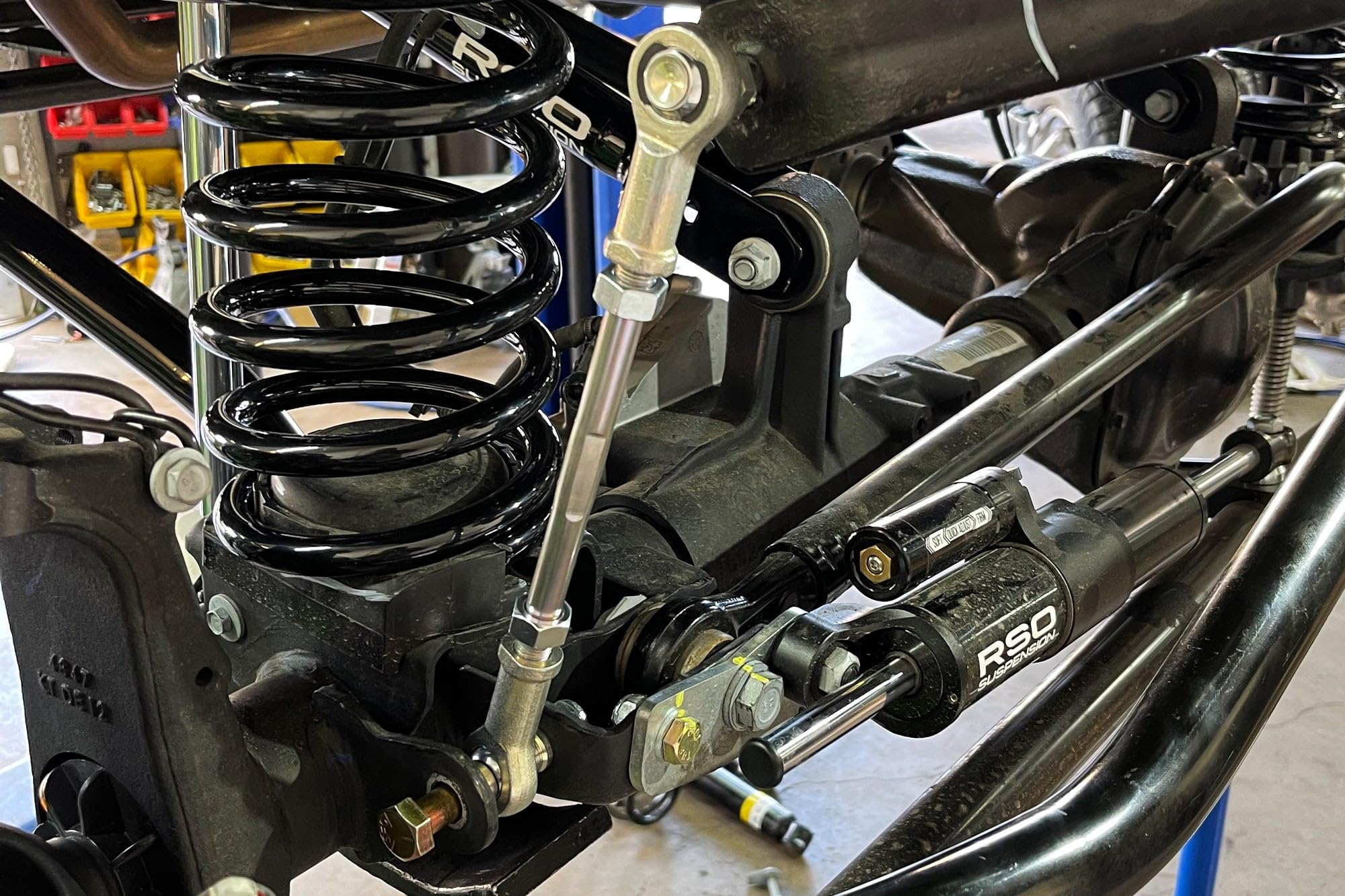 Adjustable RSO Suspension Sway Bar End Links Front 0-4 inch Lift Kits Compatible with 2018-2025 Wrangler JL/JLU and 2020-2025 Gladiator