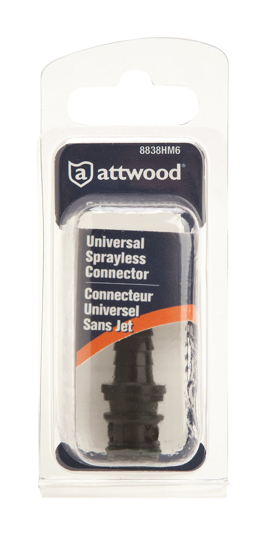 Universal Attwood Sprayless Hose Connector