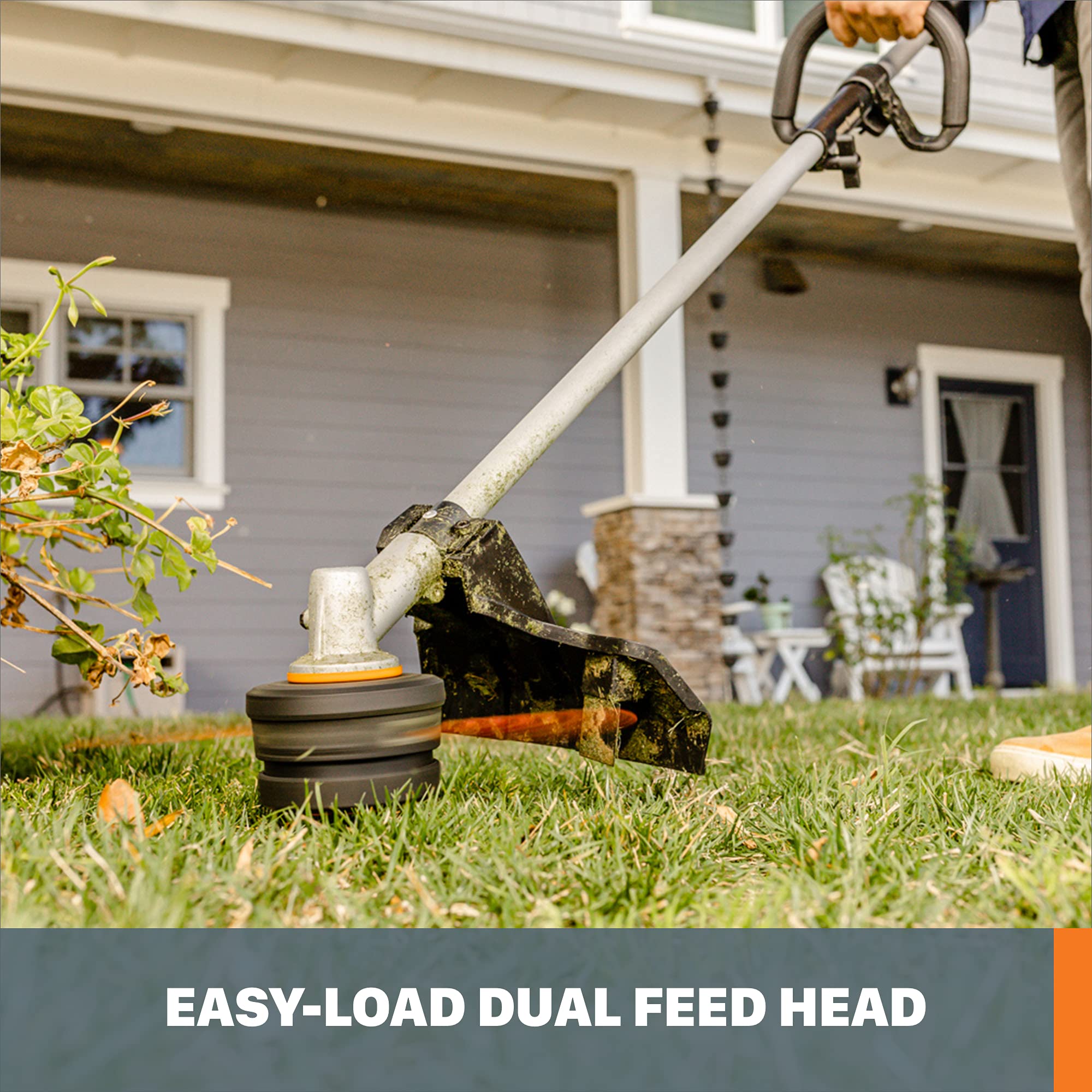 Worx Nitro 40V Power Share PRO Attachment-Capable 15" Cordless Driveshare String Trimmer (Batteries & Charger Included)