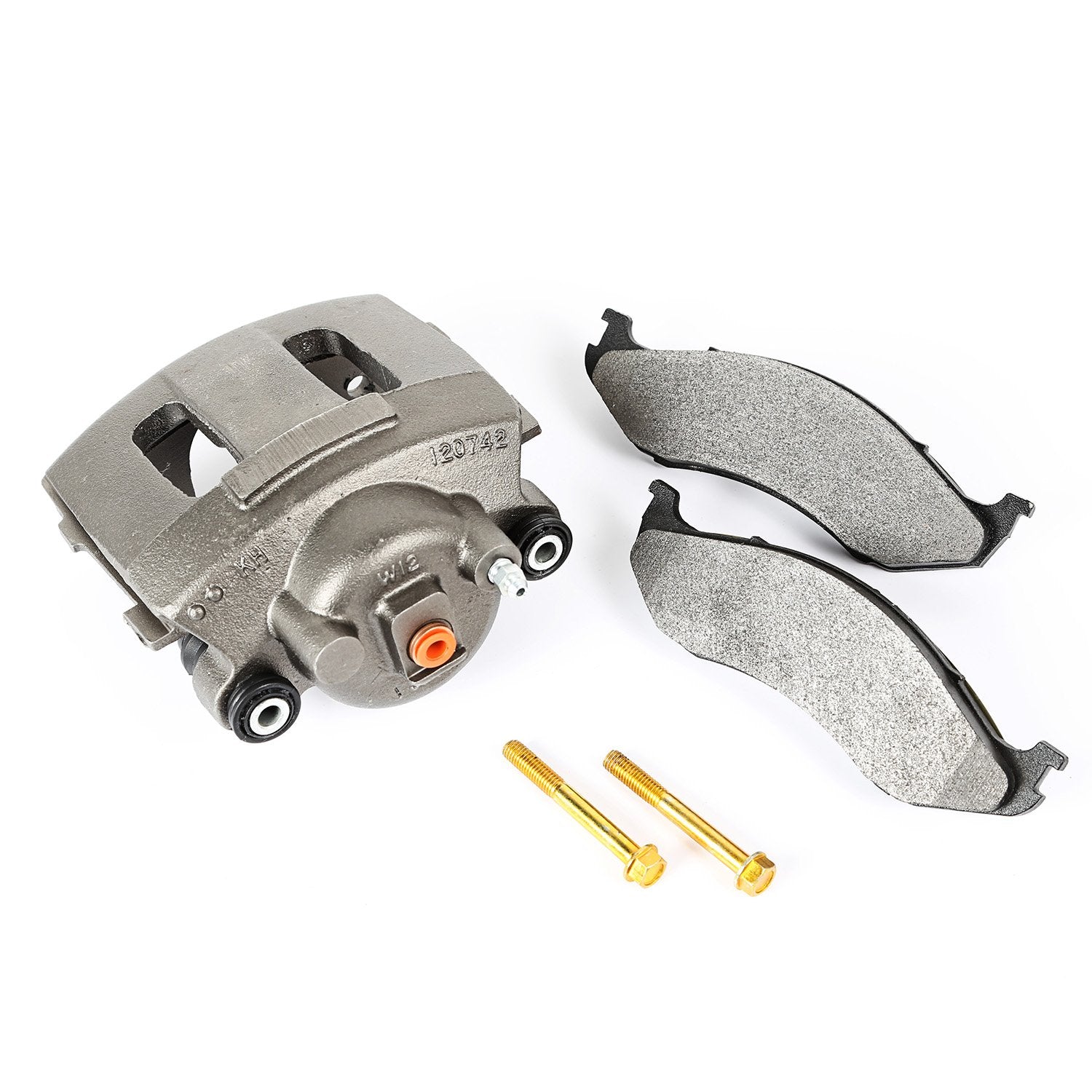 Brake Caliper, Left, Front, Loaded | Omix | 16745.17 | OE Reference: 5252985K | Fits 1987-2006 Jeep SJ/XJ/MJ/ZJ/YJ/TJ/LJ