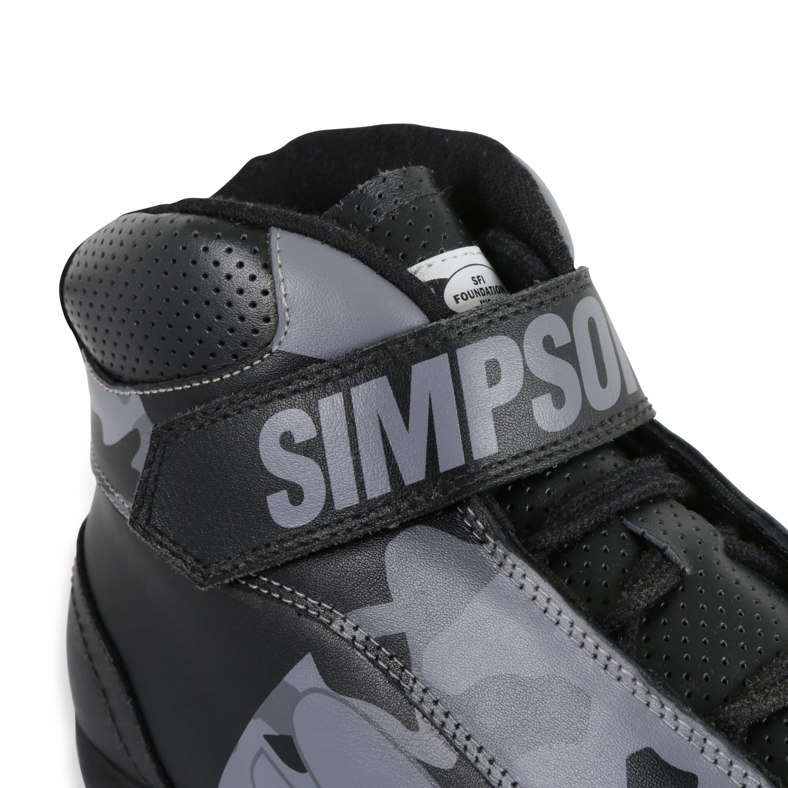 Simpson Racing DNA X2 DX2110K Shoes Pair Adult Size 11 Blackout
