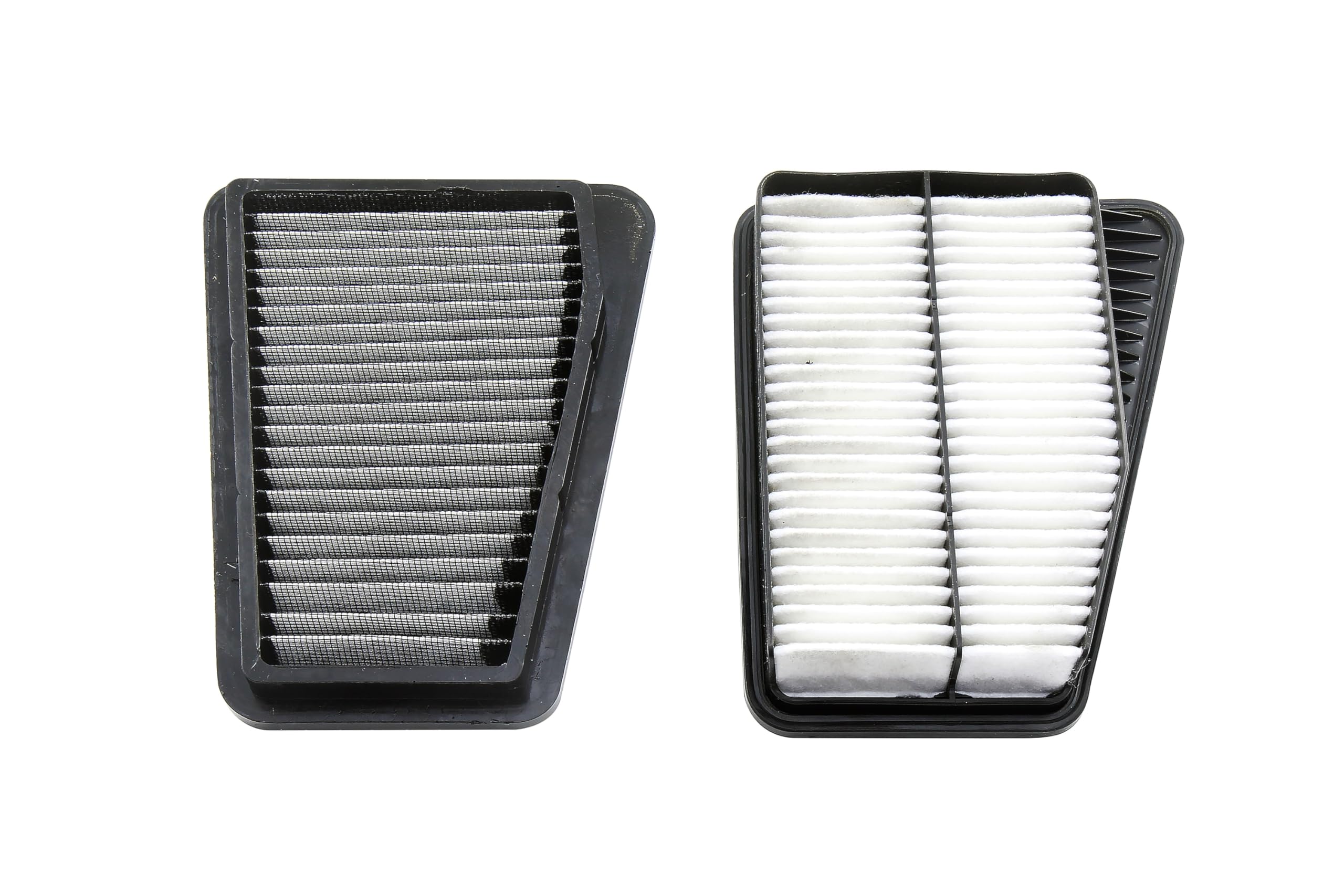 HPS Drop-in Engine Air Filter: High Performance, Premium, Washable, Replacement Car Filter Left, Compatible for Genesis 2019-2024 G70 3.3L V6 Turbo Kia 2018-2024 Stinger 3.3L V6 Turbo, HPS-457383