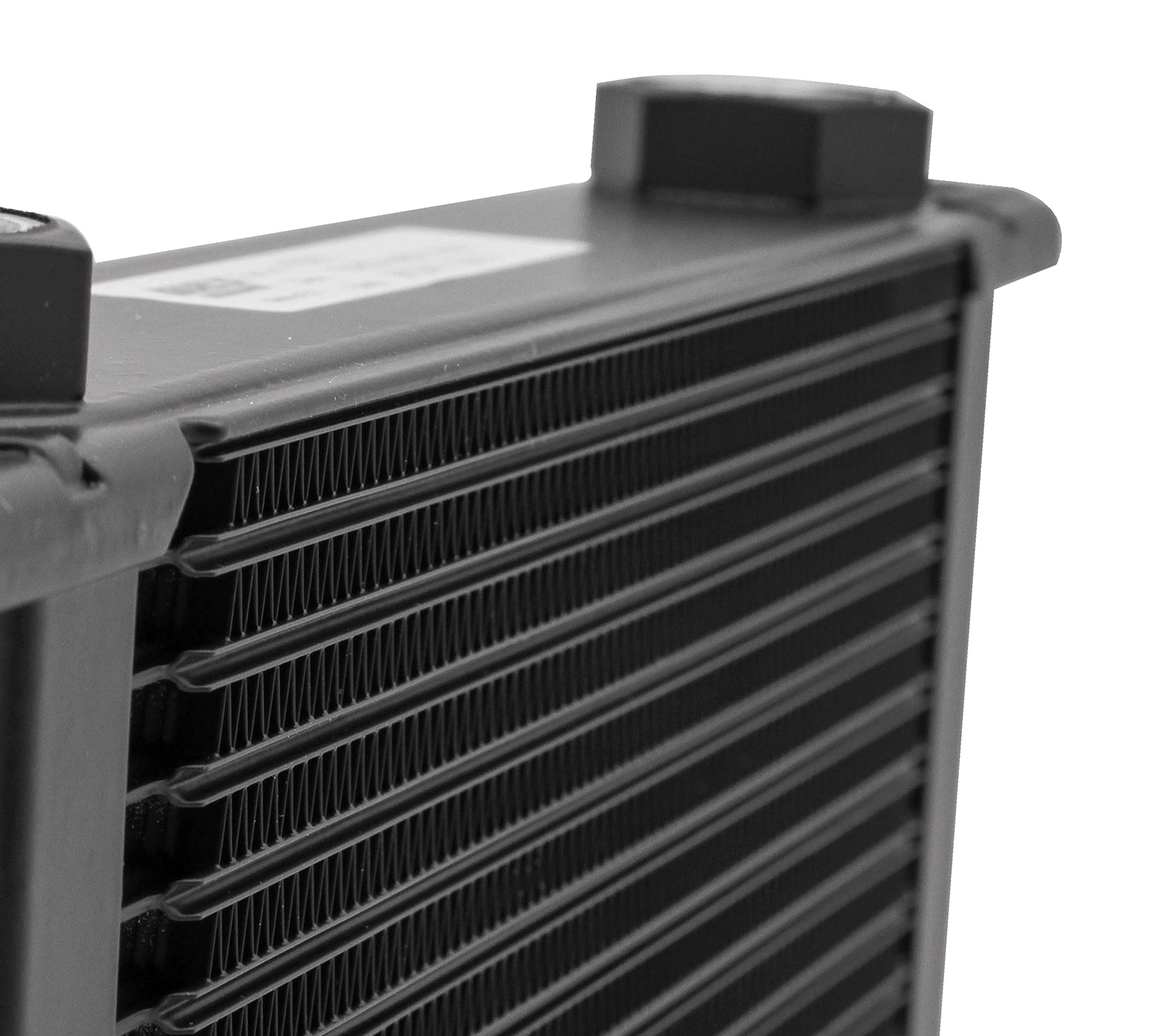 UltraPro Earl's 425ERL Oil Cooler - Black - 25 Rows - Wide Cooler - 10 O-Ring Boss Female Ports