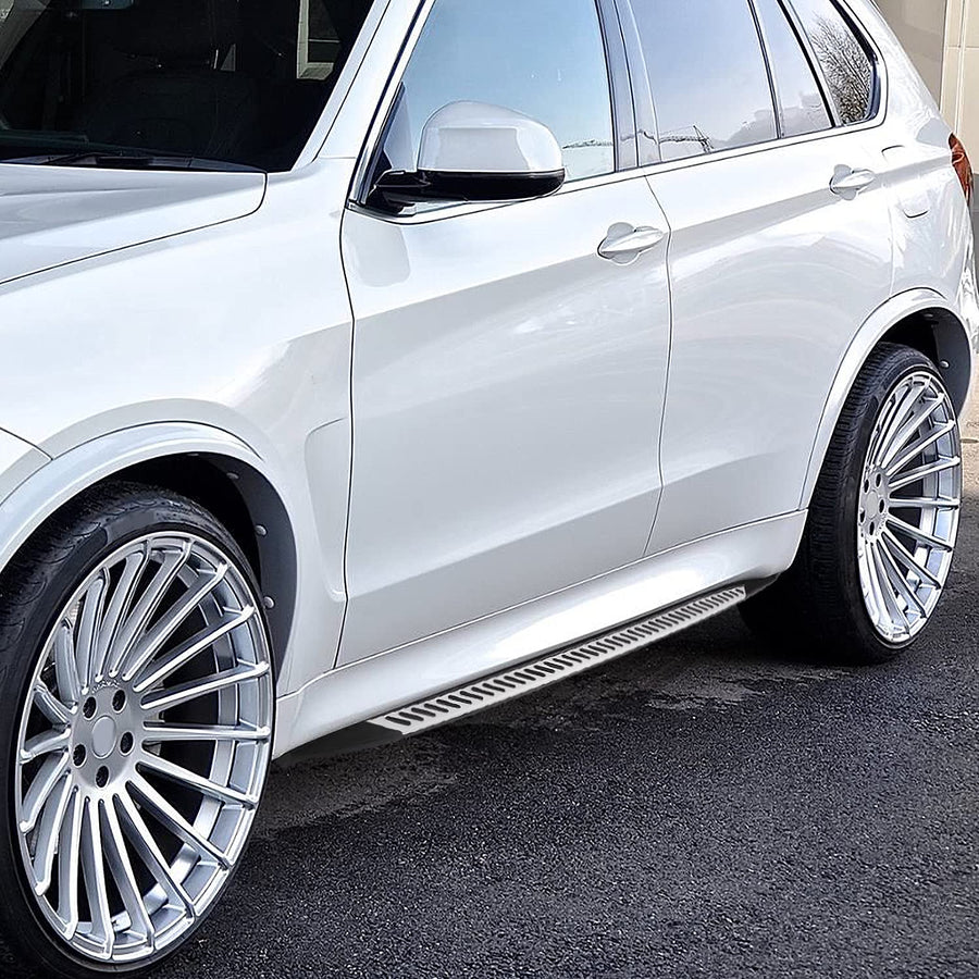 Spec-D Tuning Side Step Aluminum Nerf Bars Running Boards Pedal Compatible with BMW F15 X5 2014-2018