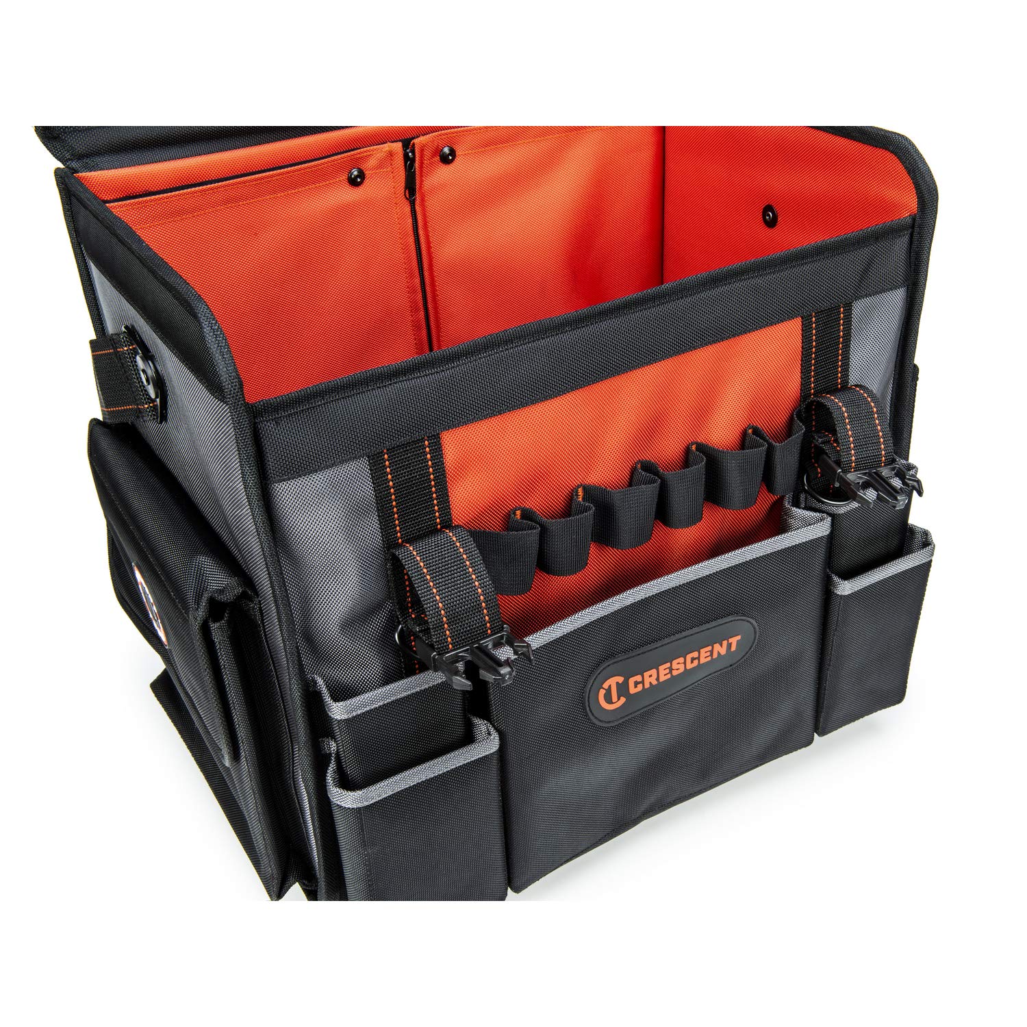 Crescent 18" Rolling Tradesman Tool Bag - CTBR1850, Orange