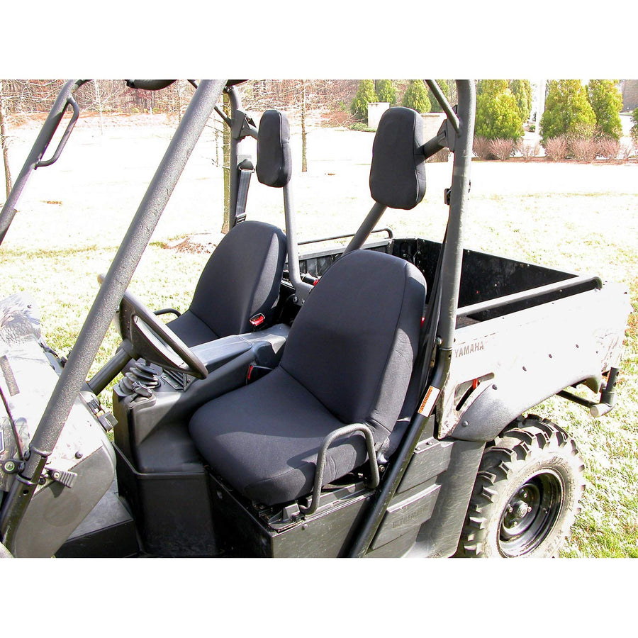 Seat Cover Kit, Rugged Ridge Fabric, Black | 63240.01 | Fits Yamaha UTV