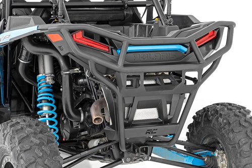 Rough Country Rear Tubular Bumper with Built-in Receiver Hitch for Polaris RZR XP 1000 (2014-2023)