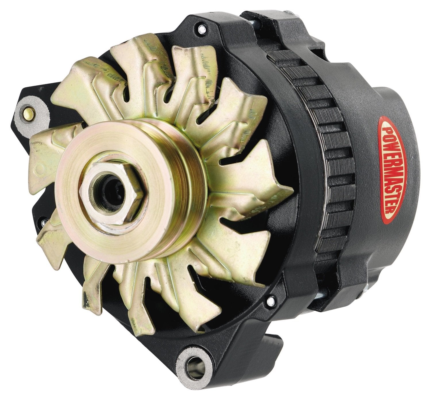 Alt Chrysler Powermaster Upgrade CS130 Type Black 140A 2V Pulley w/spacers 1-Wire