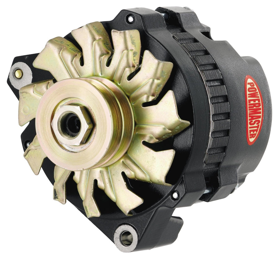 Alt Chrysler Powermaster Upgrade CS130 Type Black 140A 2V Pulley w/spacers 1-Wire