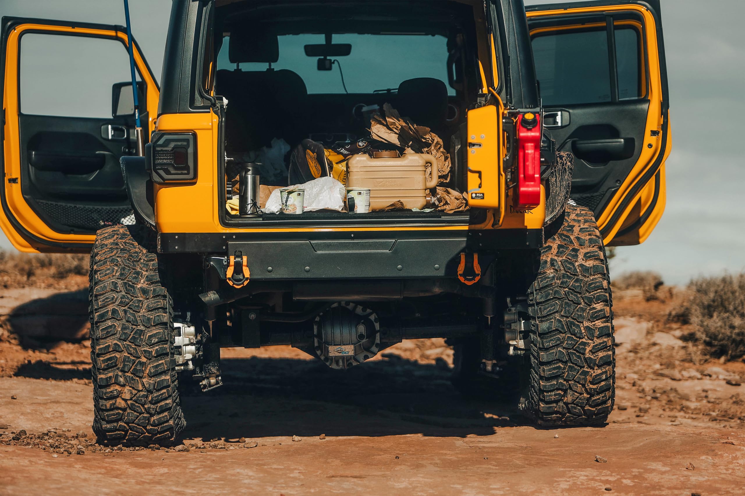 Cobra Tek - Apex Series Attica4x4 Rear Bumper | Compatible with Jeep Wrangler JL (2018-2023) | Heavy-Duty Off-Road Protection with Stubby Design and Recovery Points.