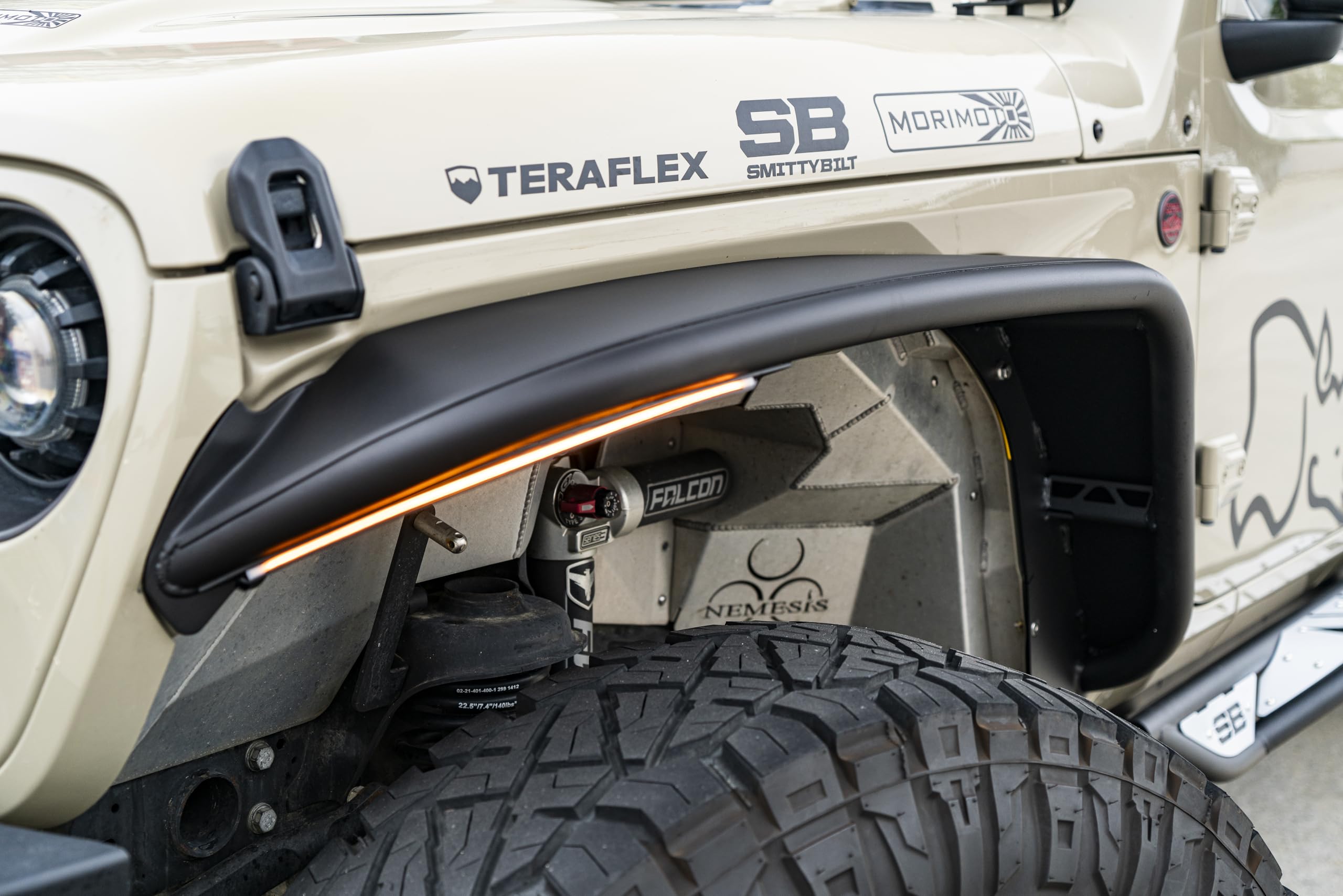 JL AND JT SmittyBilt FRONT FENDERS - SB77852