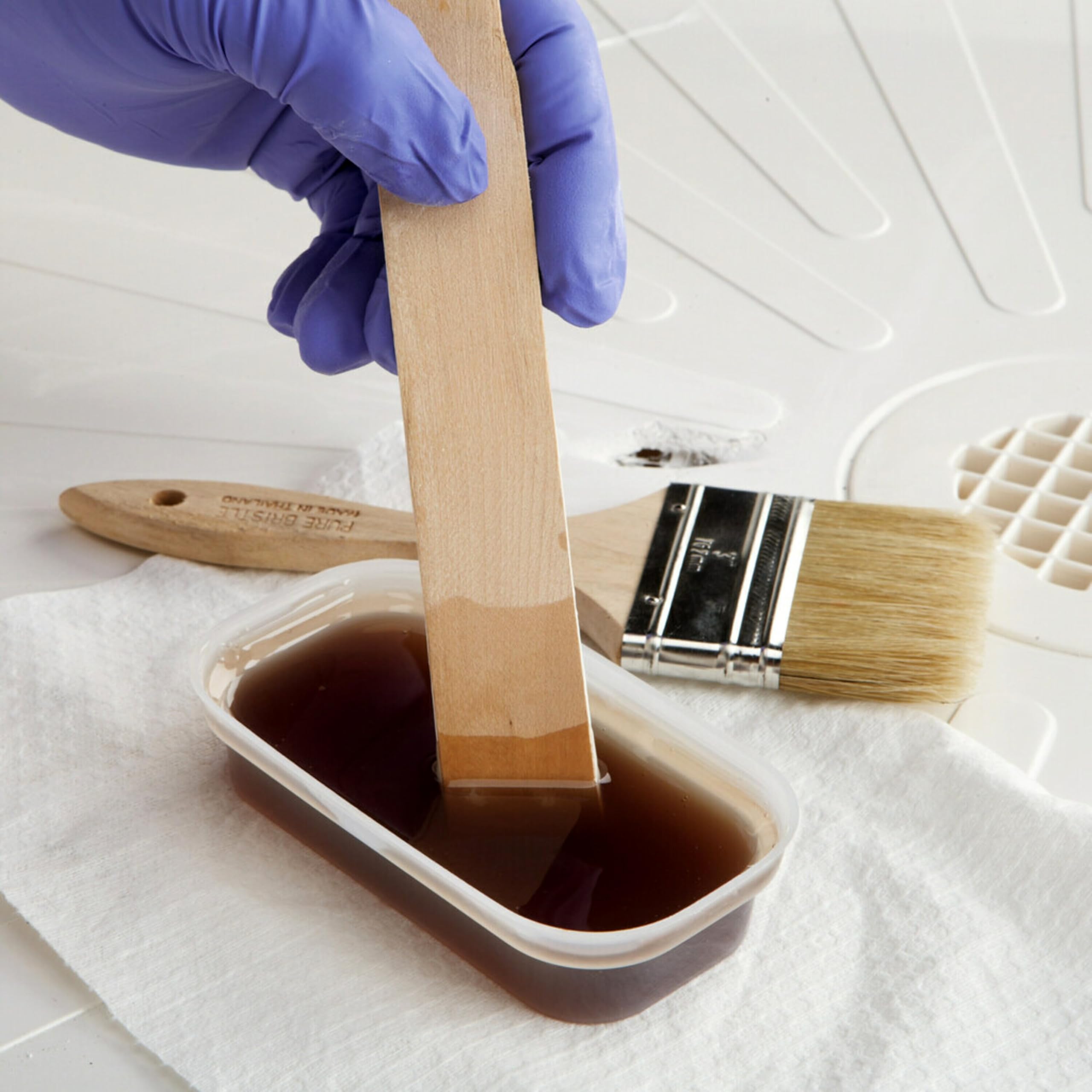 1/2 Pint Fiberglass Resin Repair Kit (8 oz), All-in-One Set with Resin, Hardener, Fiberglass Cloth and Tools for Automotive, Marine and Home Repairs