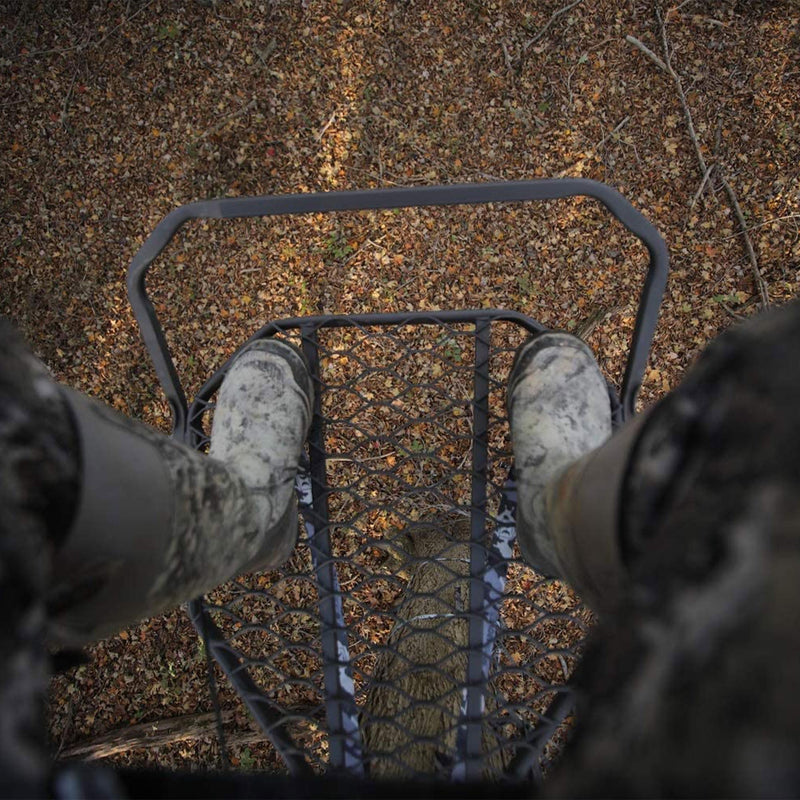 Helium Hang-On Tree Stand, Hawk Kickback XL