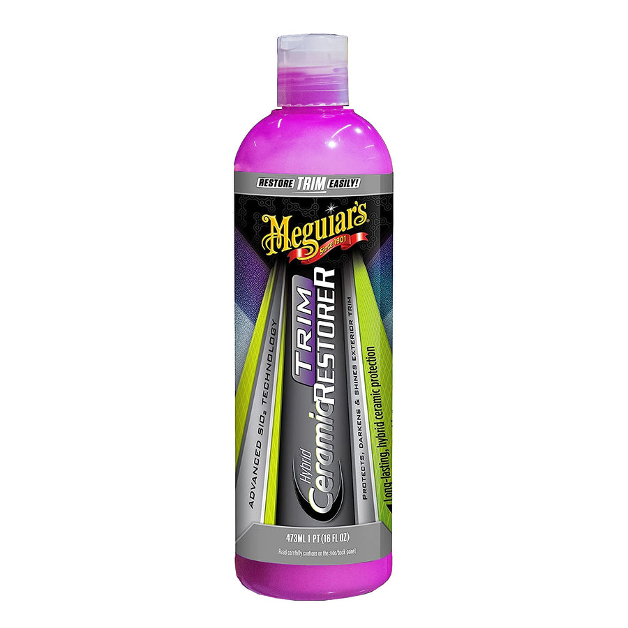 Hybrid Ceramic Trim Restorer, Meguiar's Car Trim Plastic Restorer - 16 Oz Bottle
