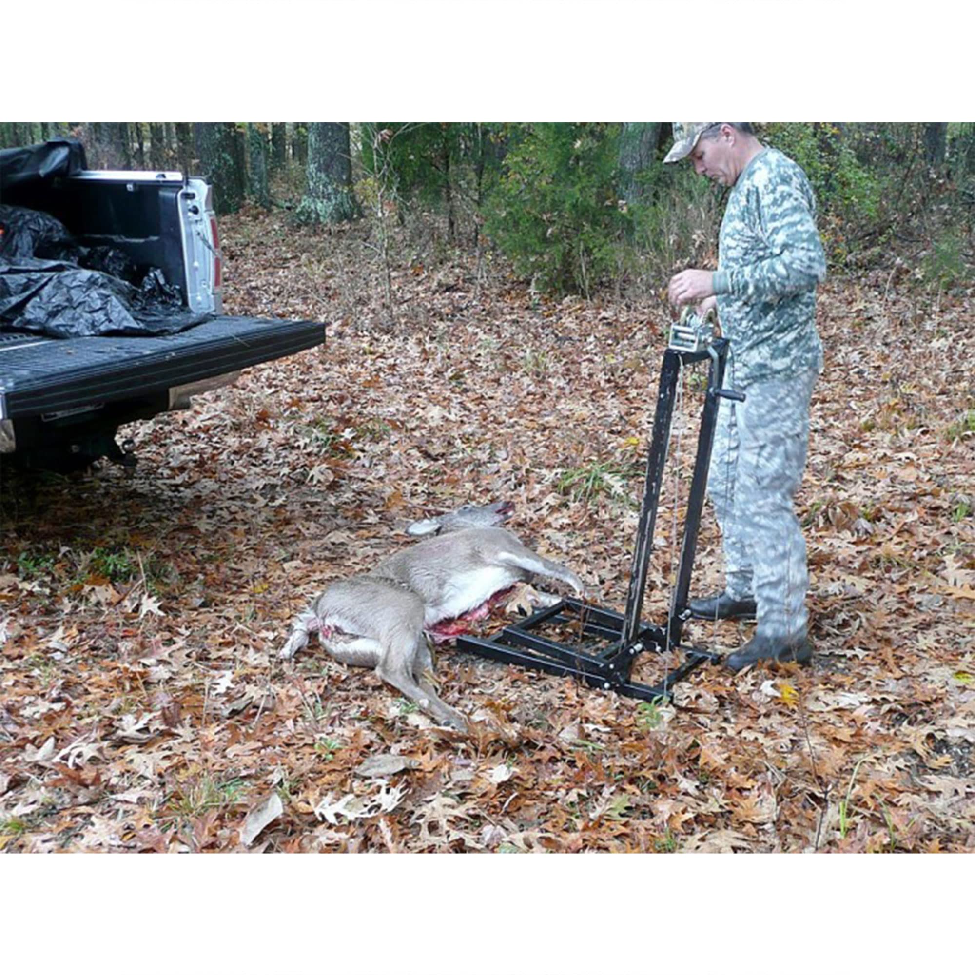 Loading Assistant Viking Solutions Deer Hoist for Large Game Animals, L-E-VATOR