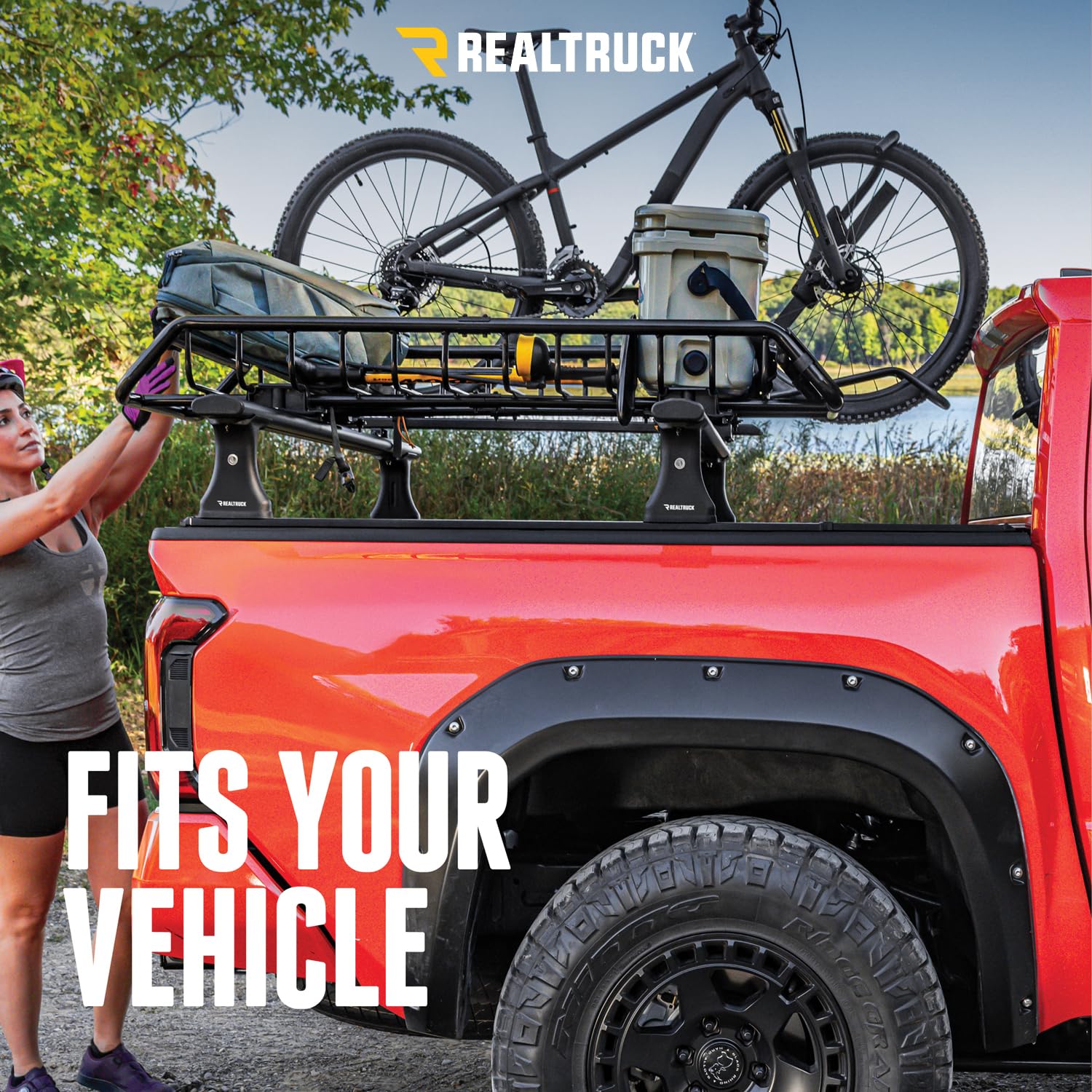 Elevate RealTruck Narrow Cargo Basket | 1707209