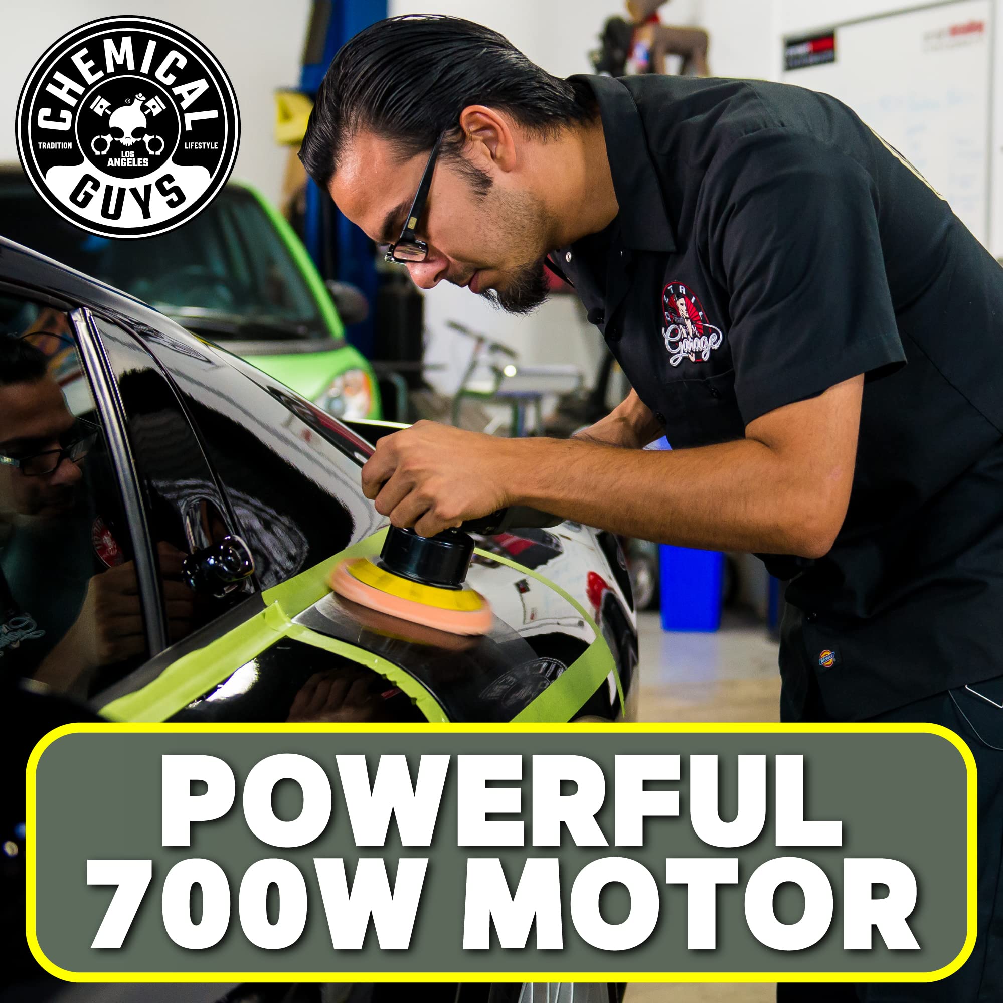 Chemical Guys TORQ 10FX BUF_501 Random Orbital Polisher, (Safe for Cars, Trucks, SUVs, & More) Digital Display, 700W, Orbit 8mm