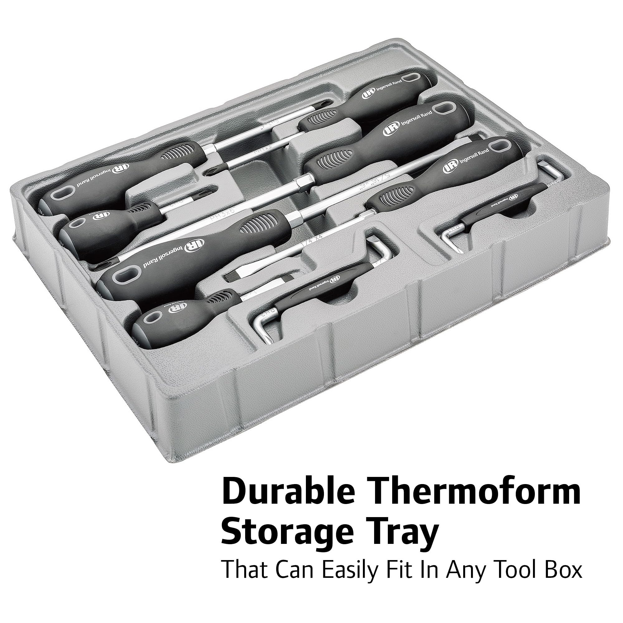 9 Pc. Ingersoll Rand Screwdriver Set- 752059