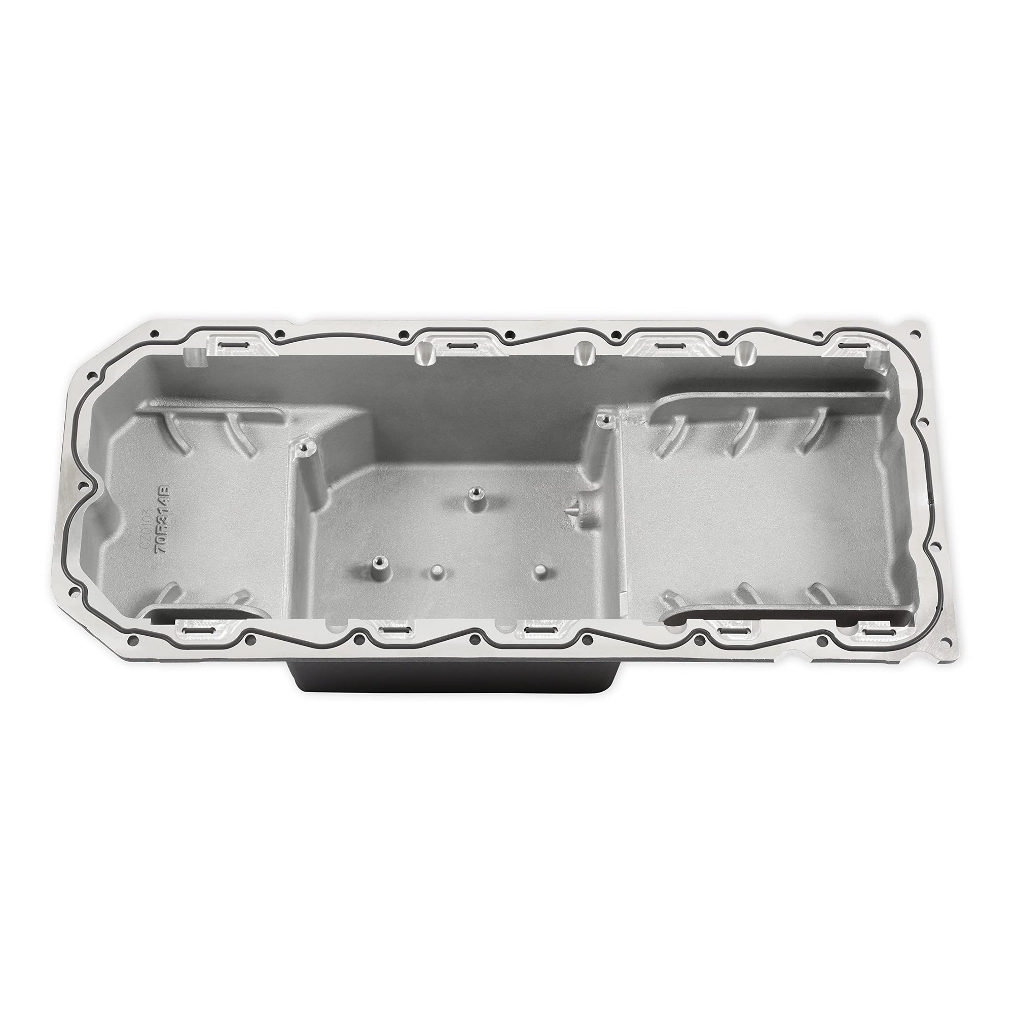 302-64BK Holley Gen III Hemi Engine Swap Oil Pan - Mid Sump - Hellcat - Black
