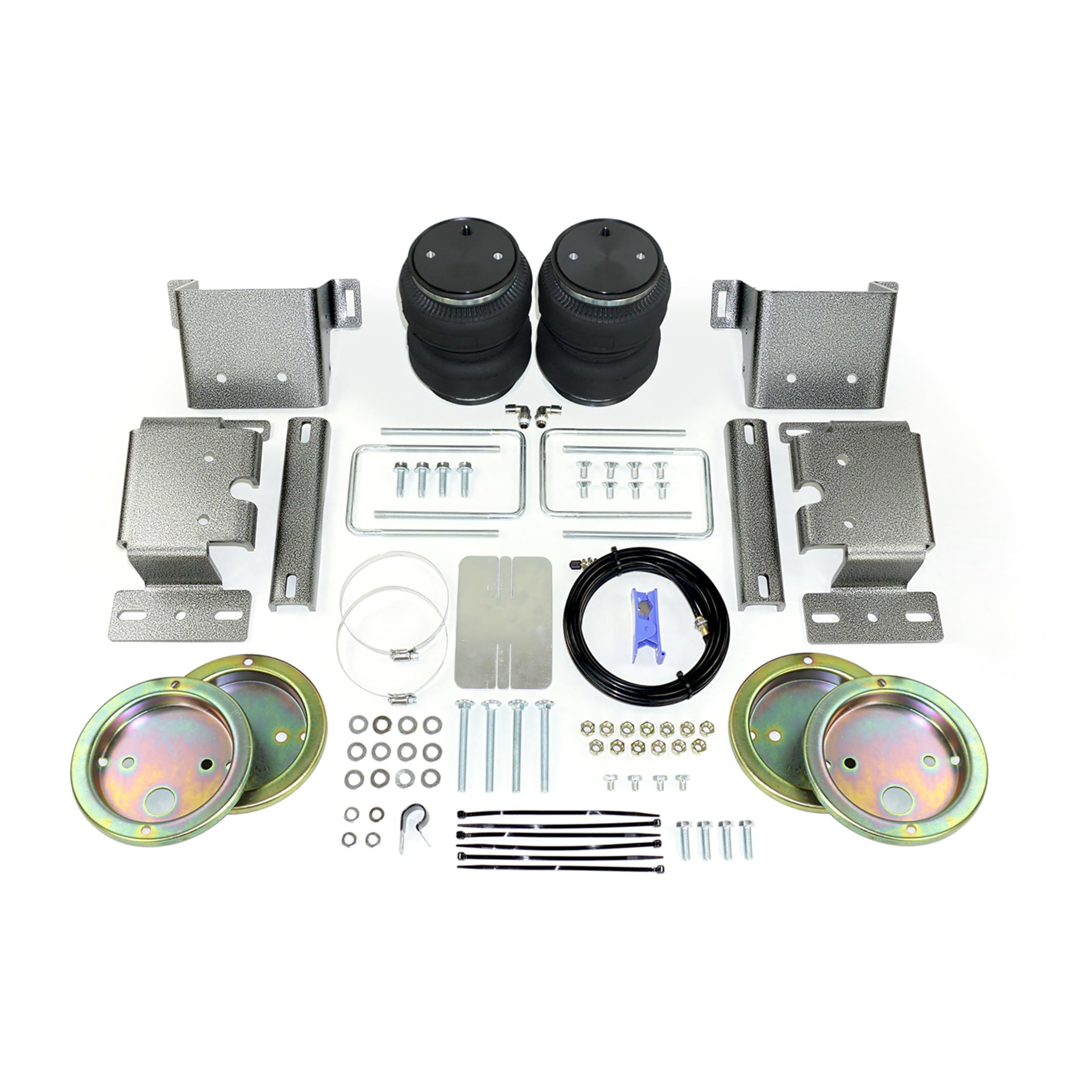 Pacbrake ALPHA HD HP10171 Rear Air Suspension Kit fits 2011-2019 Silverado/Sierra 2500HD/3500HD w/o MagneRide | Easy Installation | Corrosion Resistant Roll Plates
