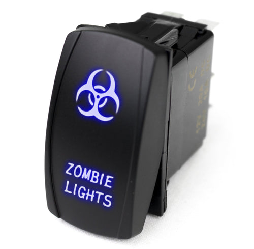 Rocker Switch LED w/Blue LED Radiance