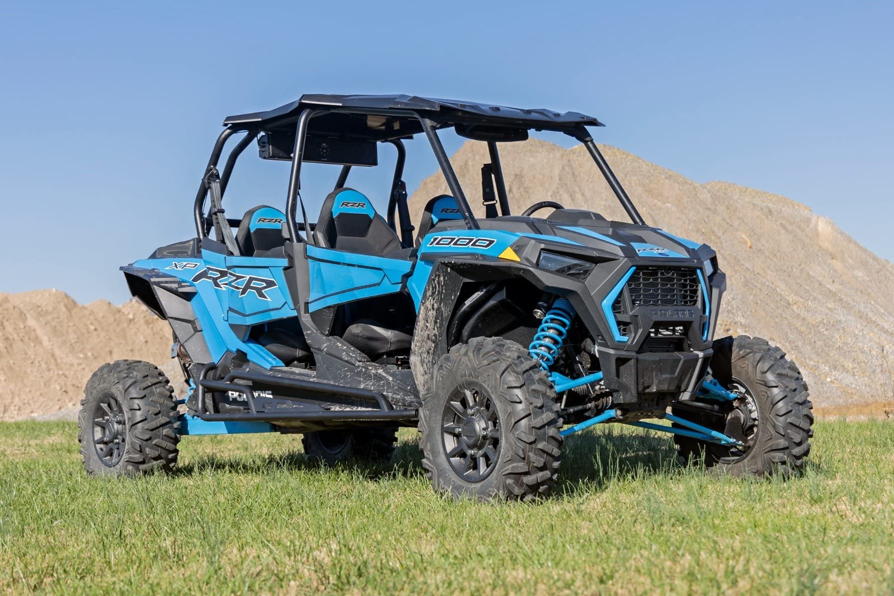 Rough Country Rock Sliders for 4-Seater Polaris RZR 900/XP 1000 - 93065