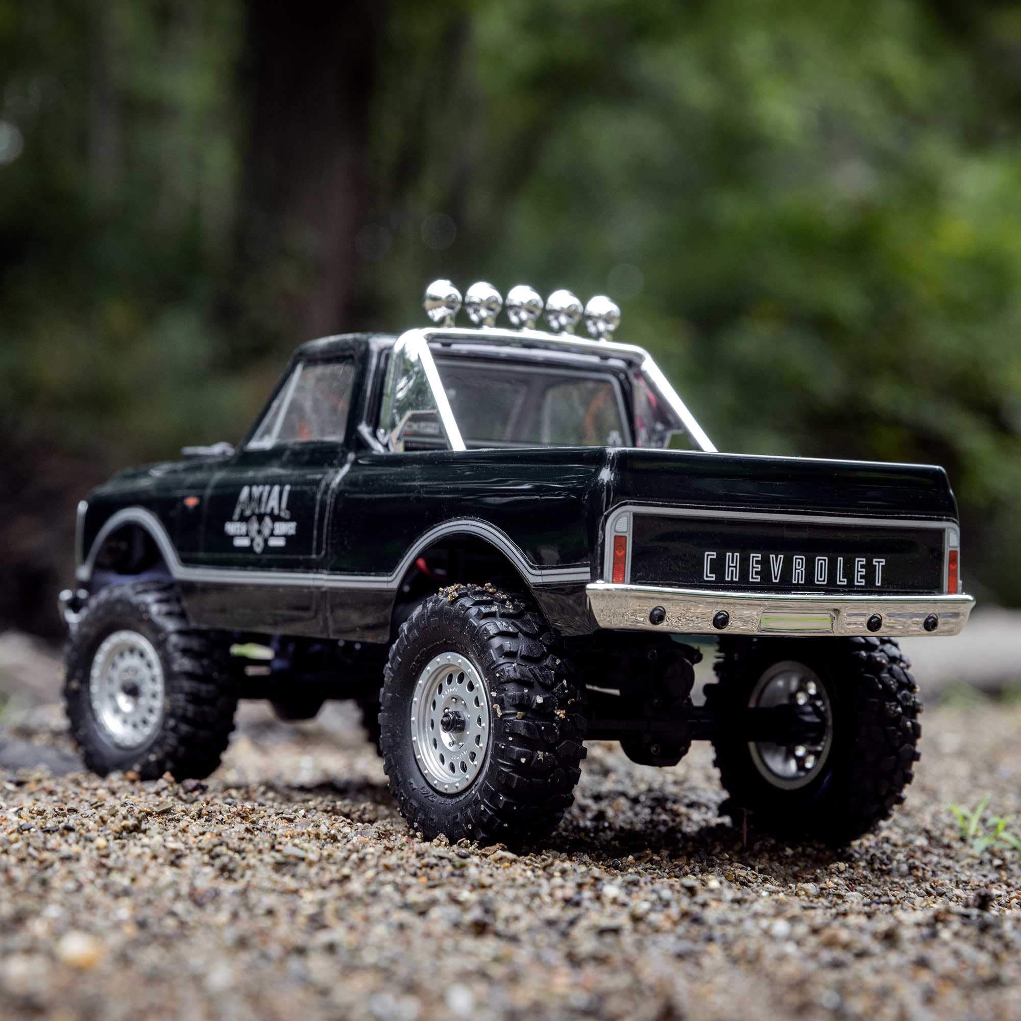 Axial 1/24 RC Truck SCX24 1967 Chevrolet C10 4WD RTR (Comes with Everything Needed to Run), Black, AXI00001V2T4