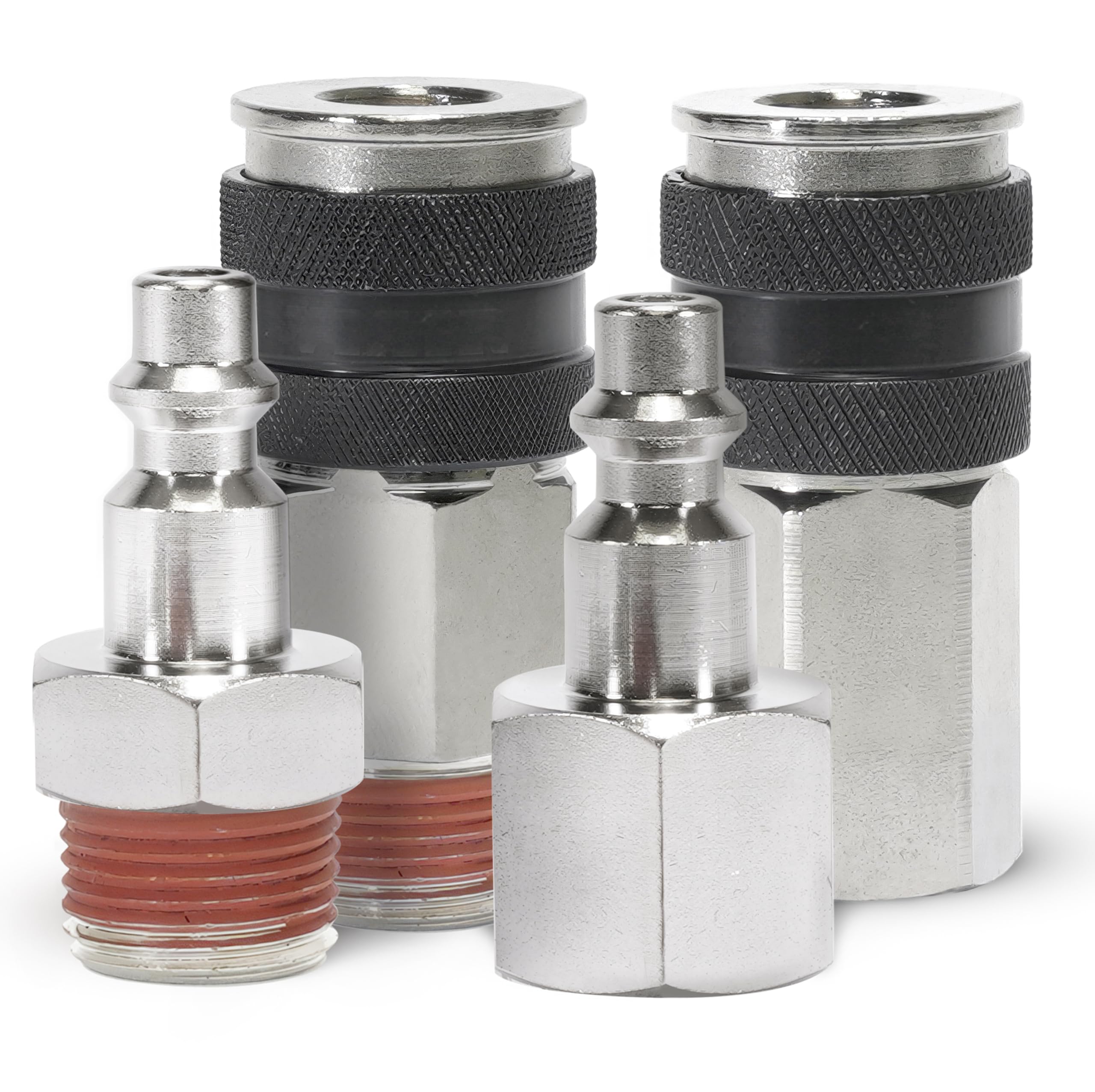 3/8" NPT M & F Couplers, Quick Connect Studs 3/8" M & F, NO LOGO