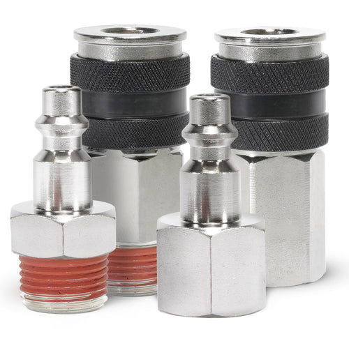 3/8" NPT M & F Couplers, Quick Connect Studs 3/8" M & F, NO LOGO