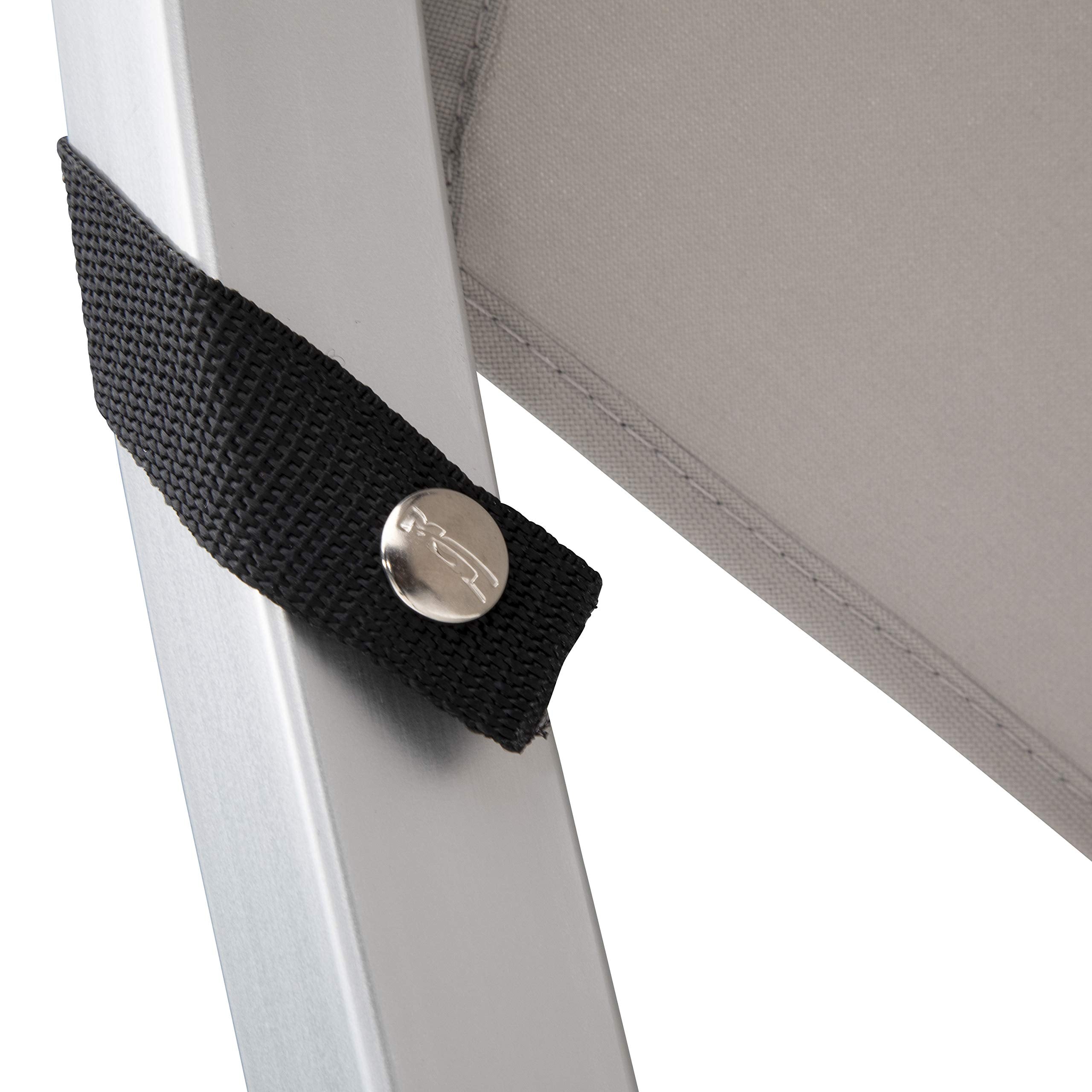 Power Bimini Replacement SureShade Canvas with Zippered Pockets | Gray Fabric